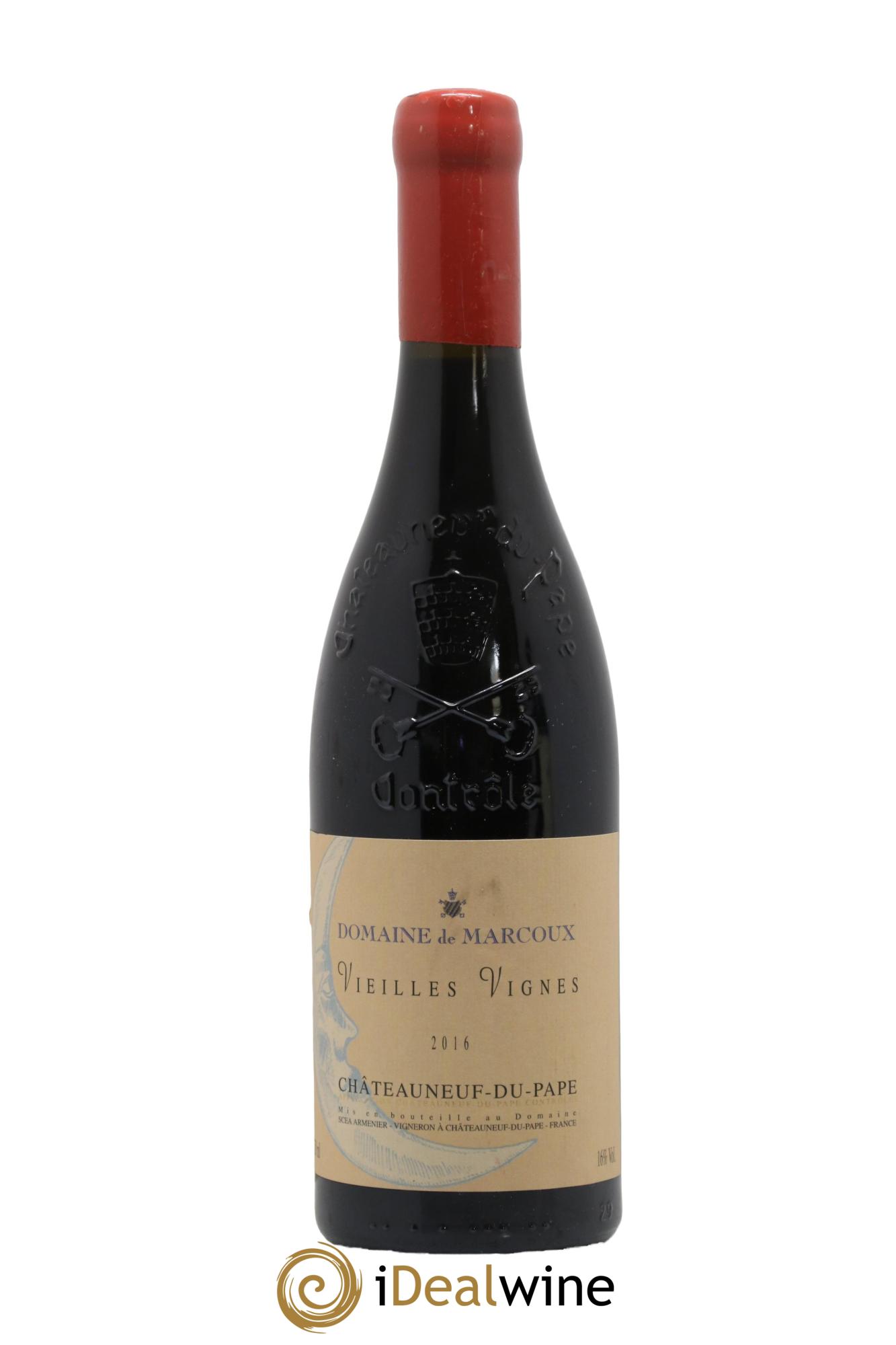 Châteauneuf-du-Pape Vieilles Vignes Marcoux (Domaine de) 2016 - Lot de 1 bouteille - 0