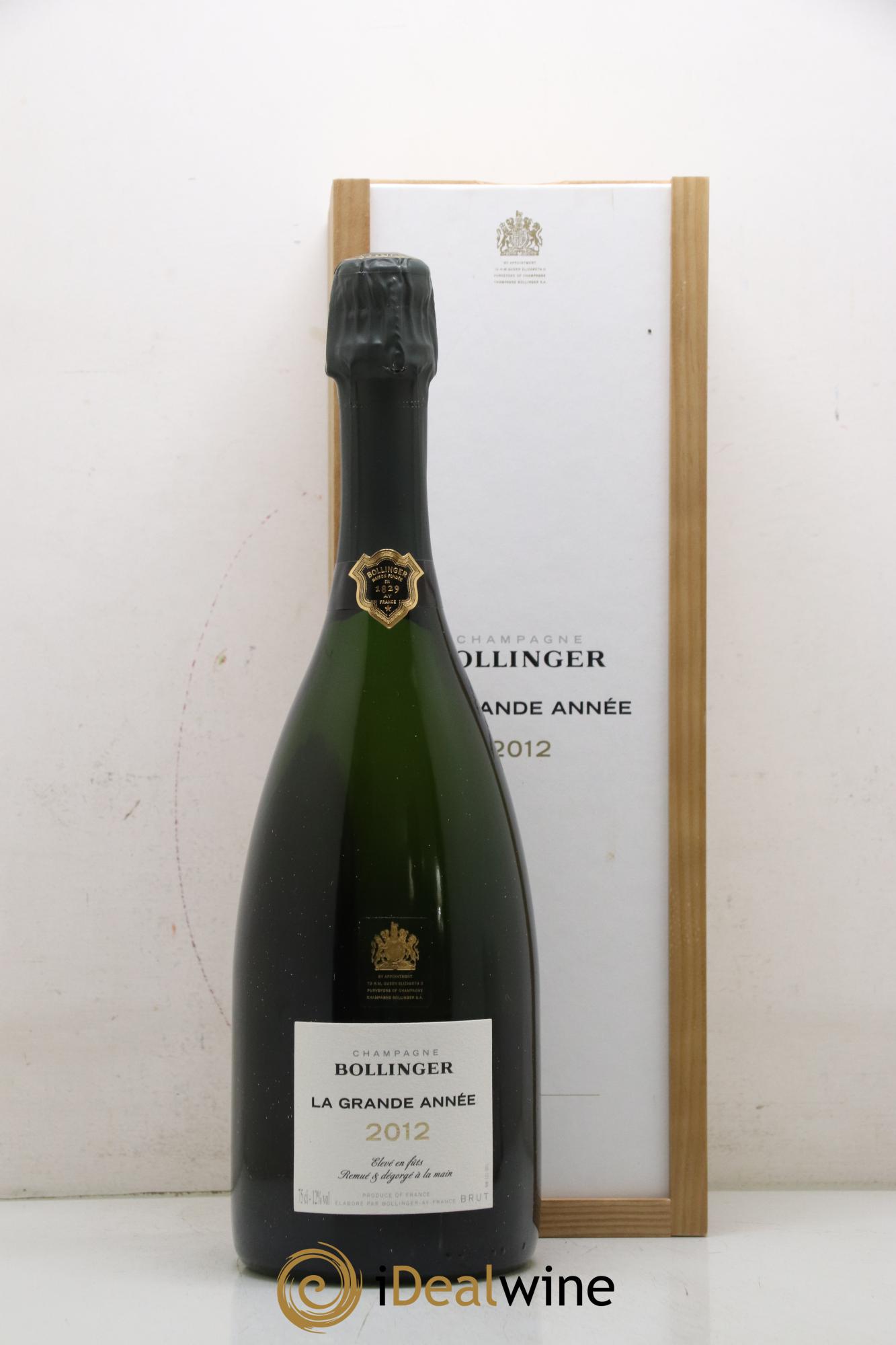 Grande Année Bollinger 2012 - Lot de 1 bouteille - 1