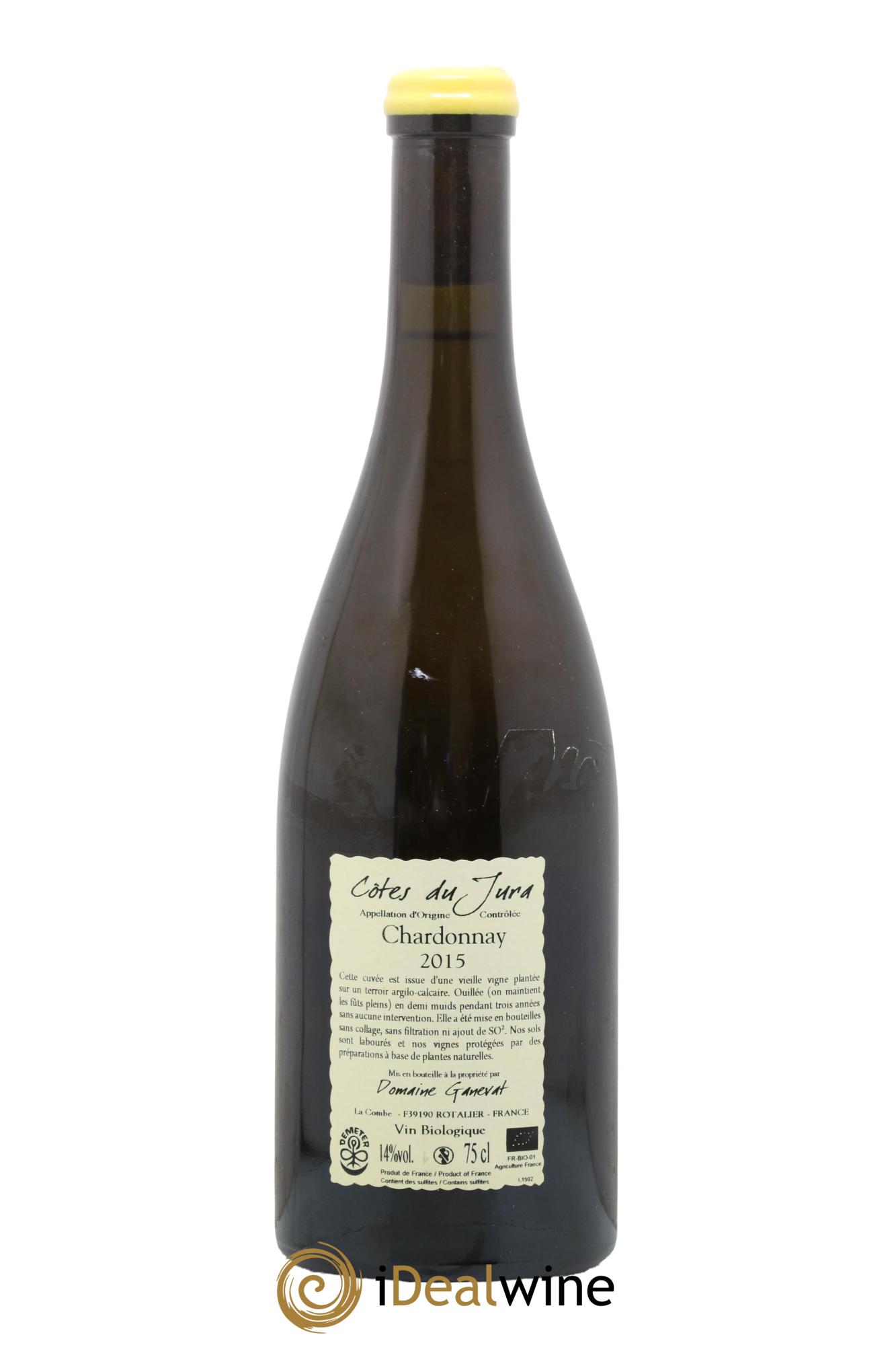 Côtes du Jura Les Chamois du Paradis Jean-François Ganevat (Domaine) 2015 - Posten von 1 Flasche - 1