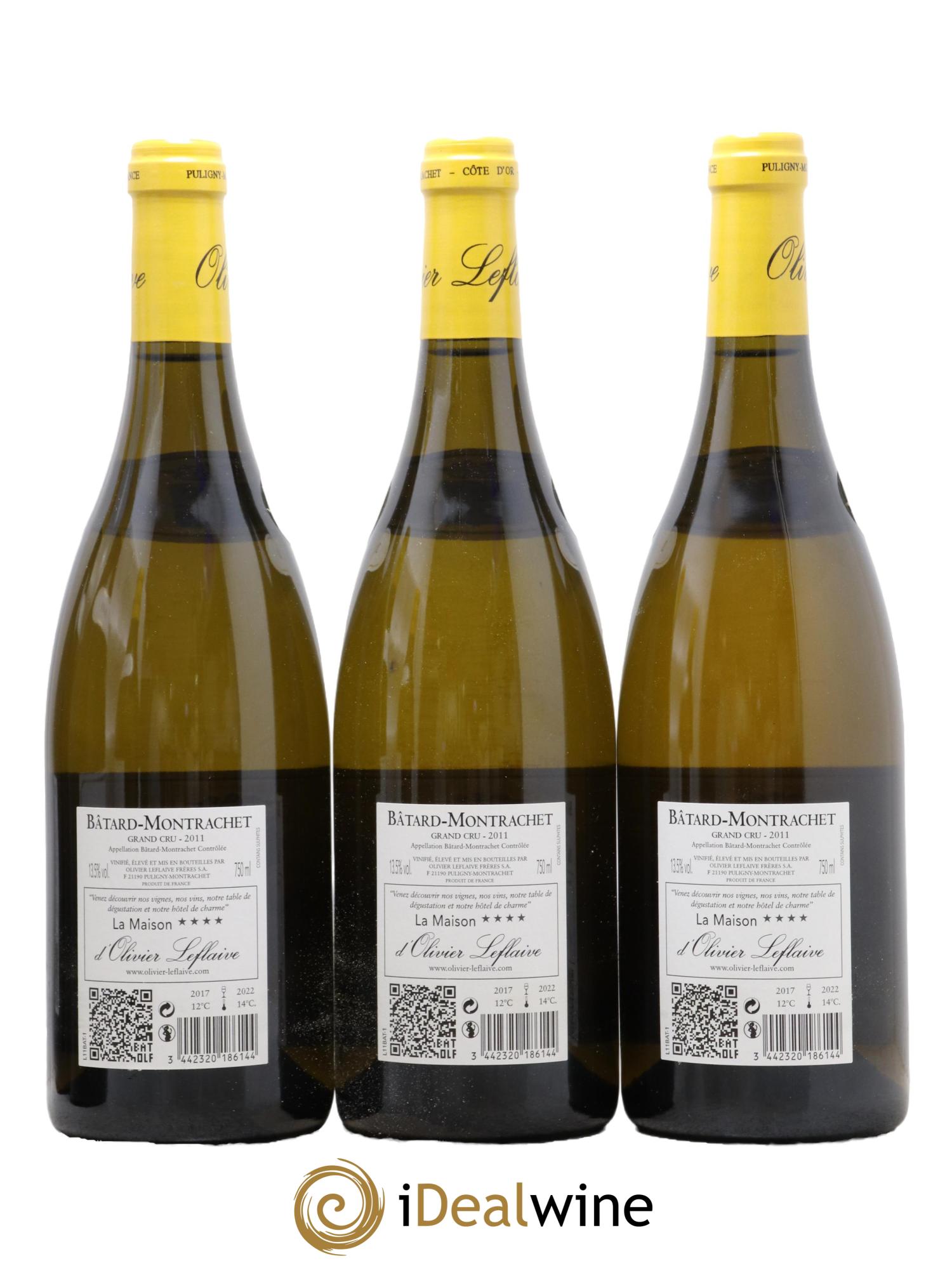 Bâtard-Montrachet Grand Cru Olivier Leflaive 2011 - Lot of 6 bottles - 2