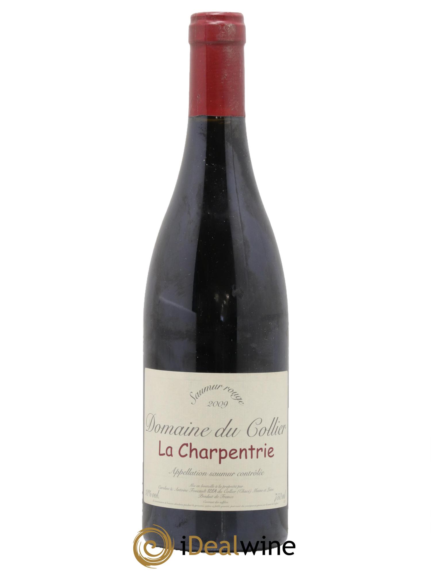 Saumur La Charpentrie Domaine du Collier 2009 - Lot de 1 bouteille - 0