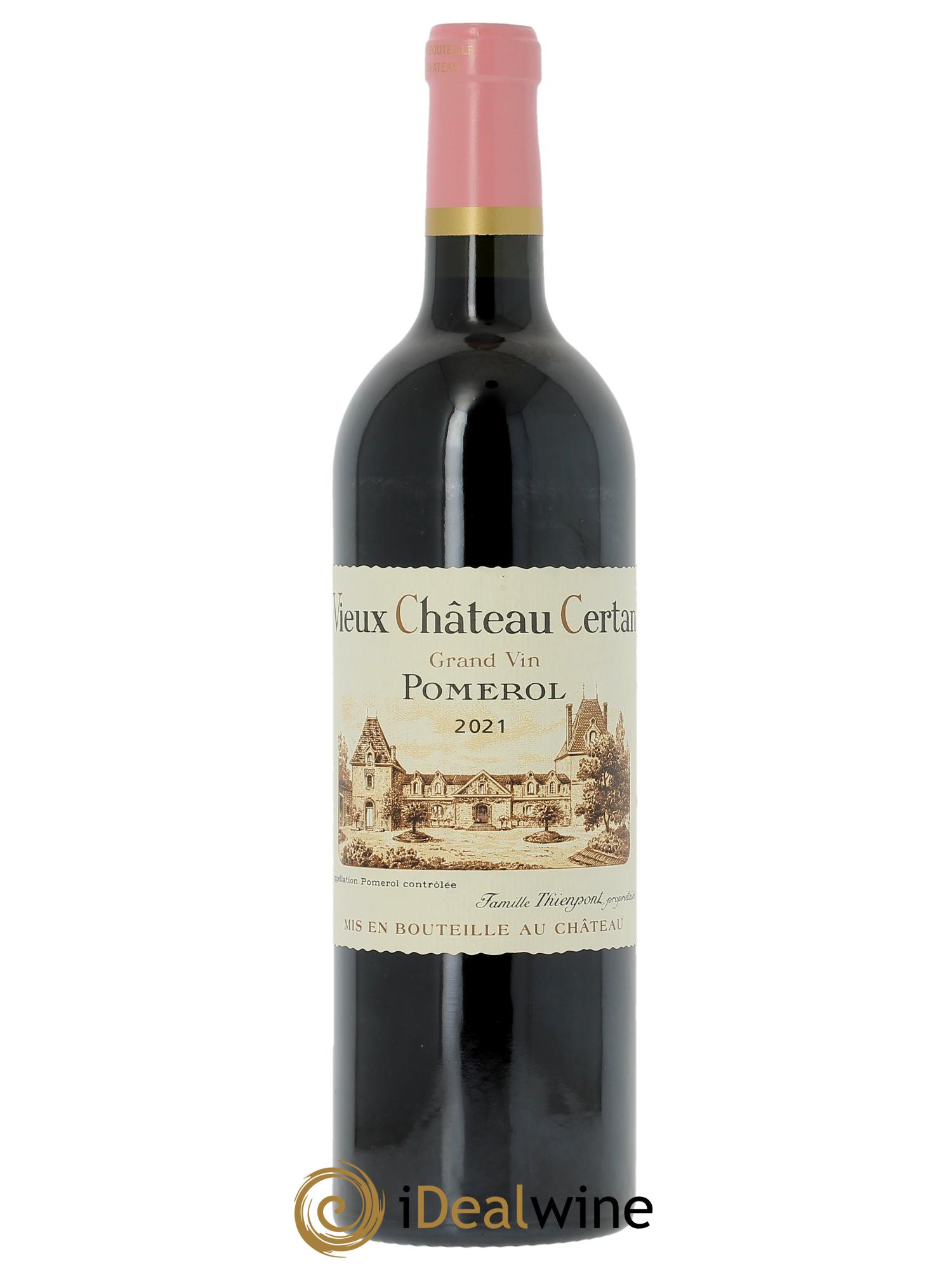 Vieux Château Certan (Original-Holzkiste ab 12 St.) 2021 - Posten von 1 Flasche - 0