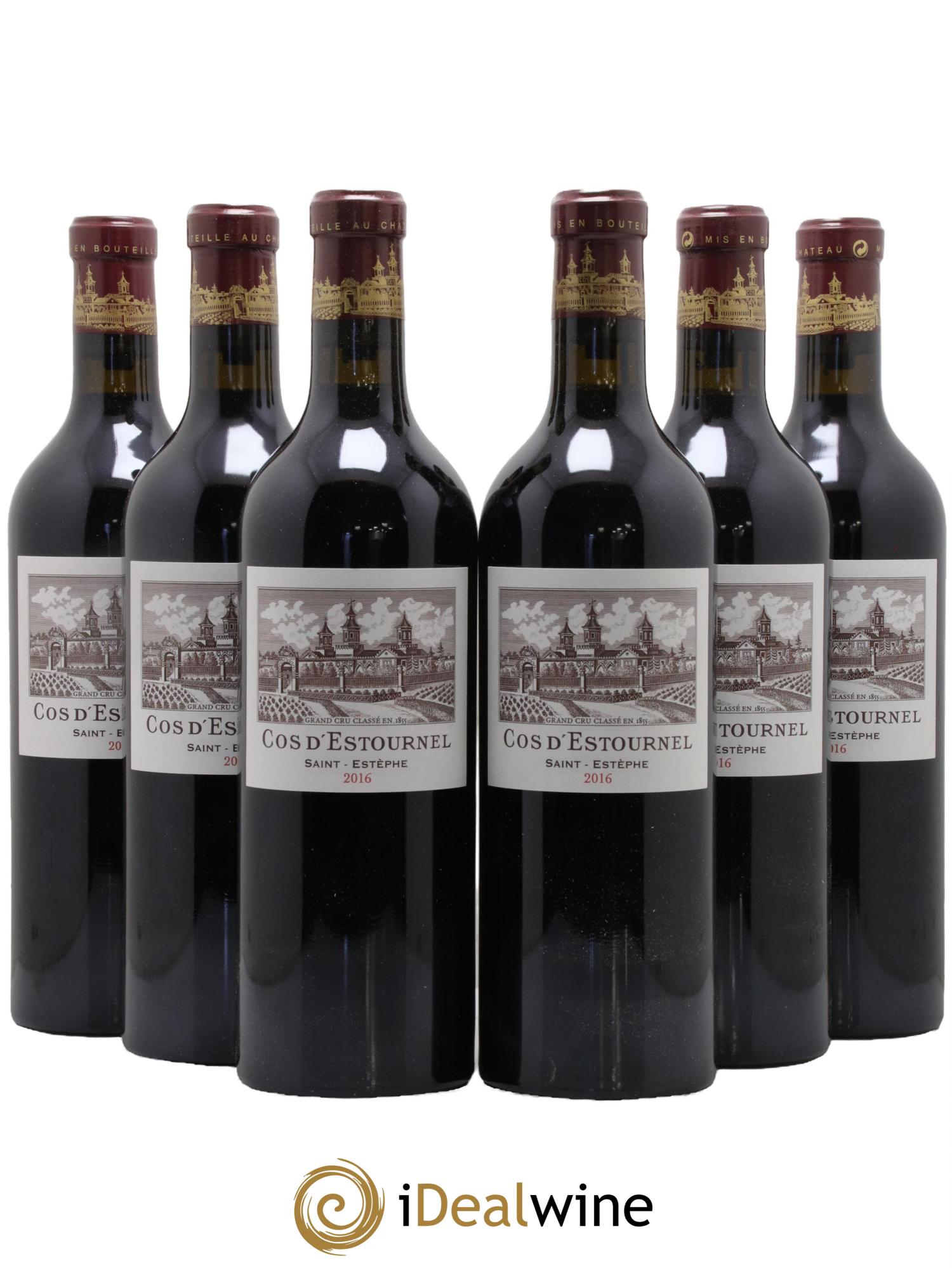 Cos d'Estournel 2ème Grand Cru Classé 2016 - Lot of 6 bottles - 0