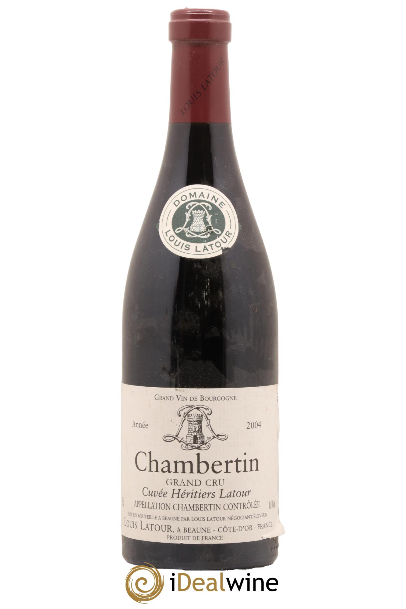 Chambertin GRAND_CRU - Cuvée Héritiers Latour Louis Latour