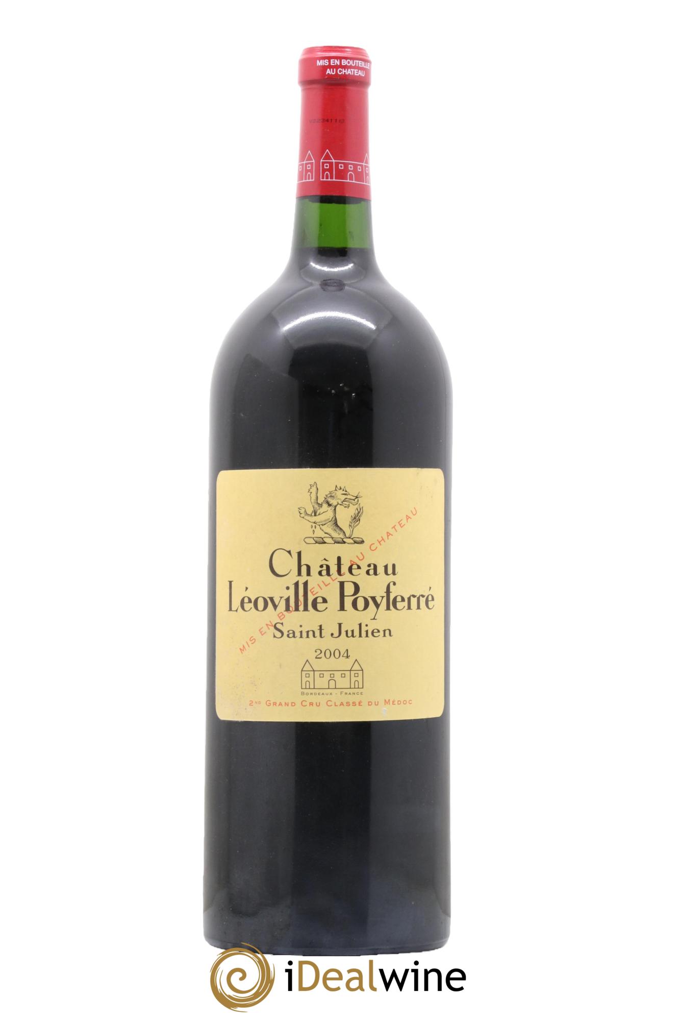 Château Léoville Poyferré 2ème Grand Cru Classé 2004 - Lotto di 1 magnum - 0