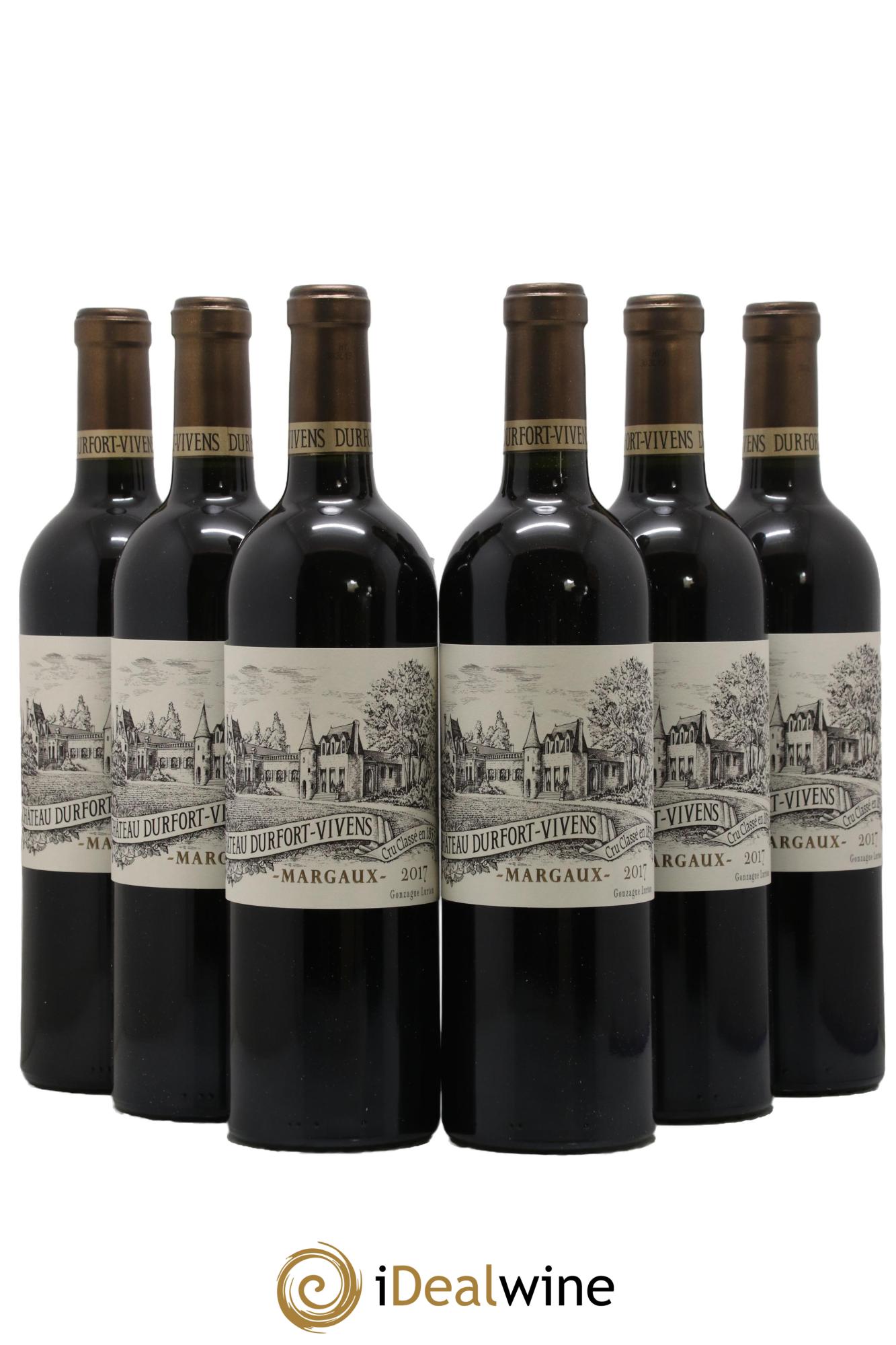 Château Durfort Vivens 2ème Grand Cru Classé  2017 - Lot of 6 bottles - 0