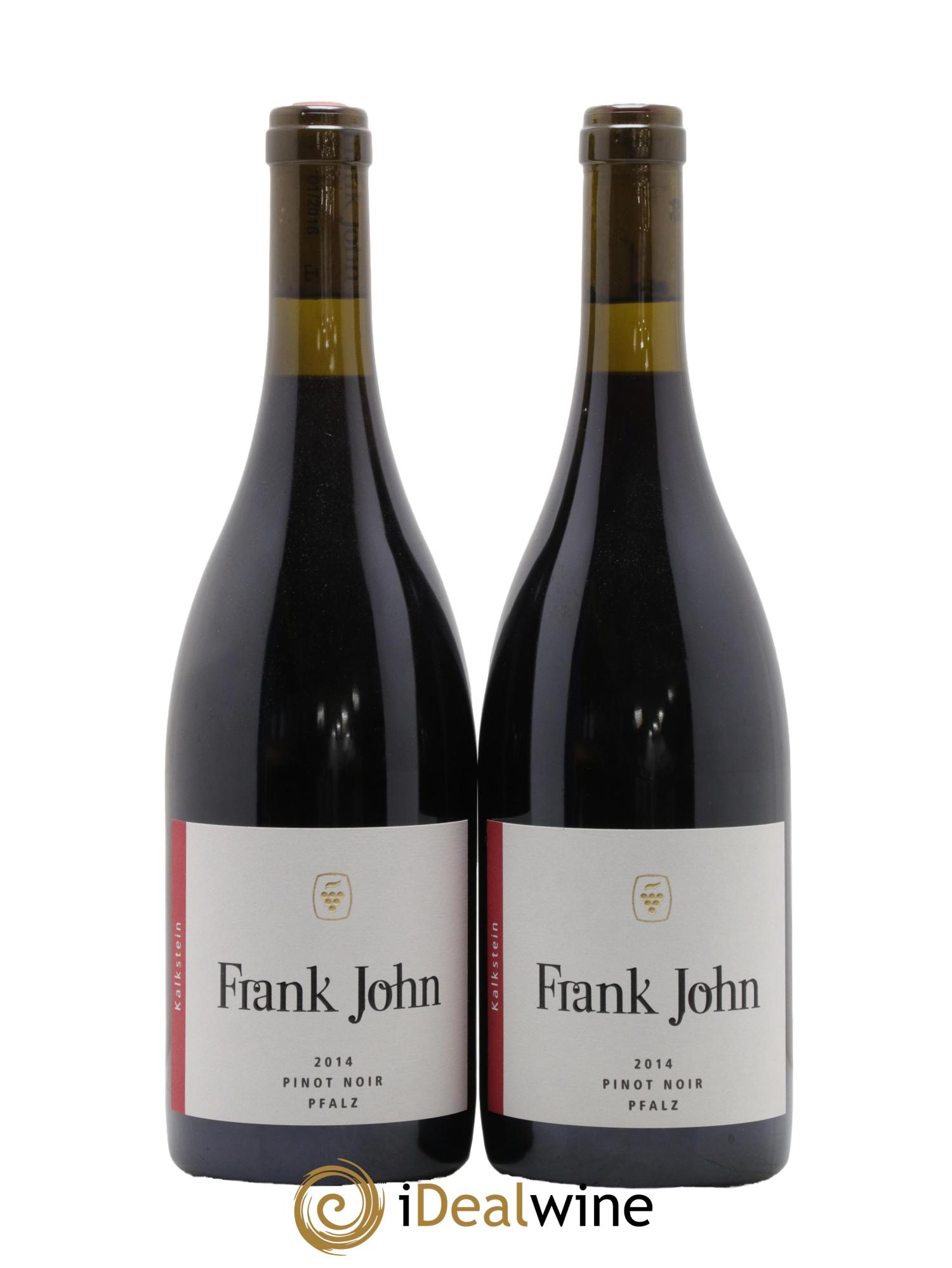 Allemagne Pinot Noir Franck John 2014 - Lot of 2 bottles - 0