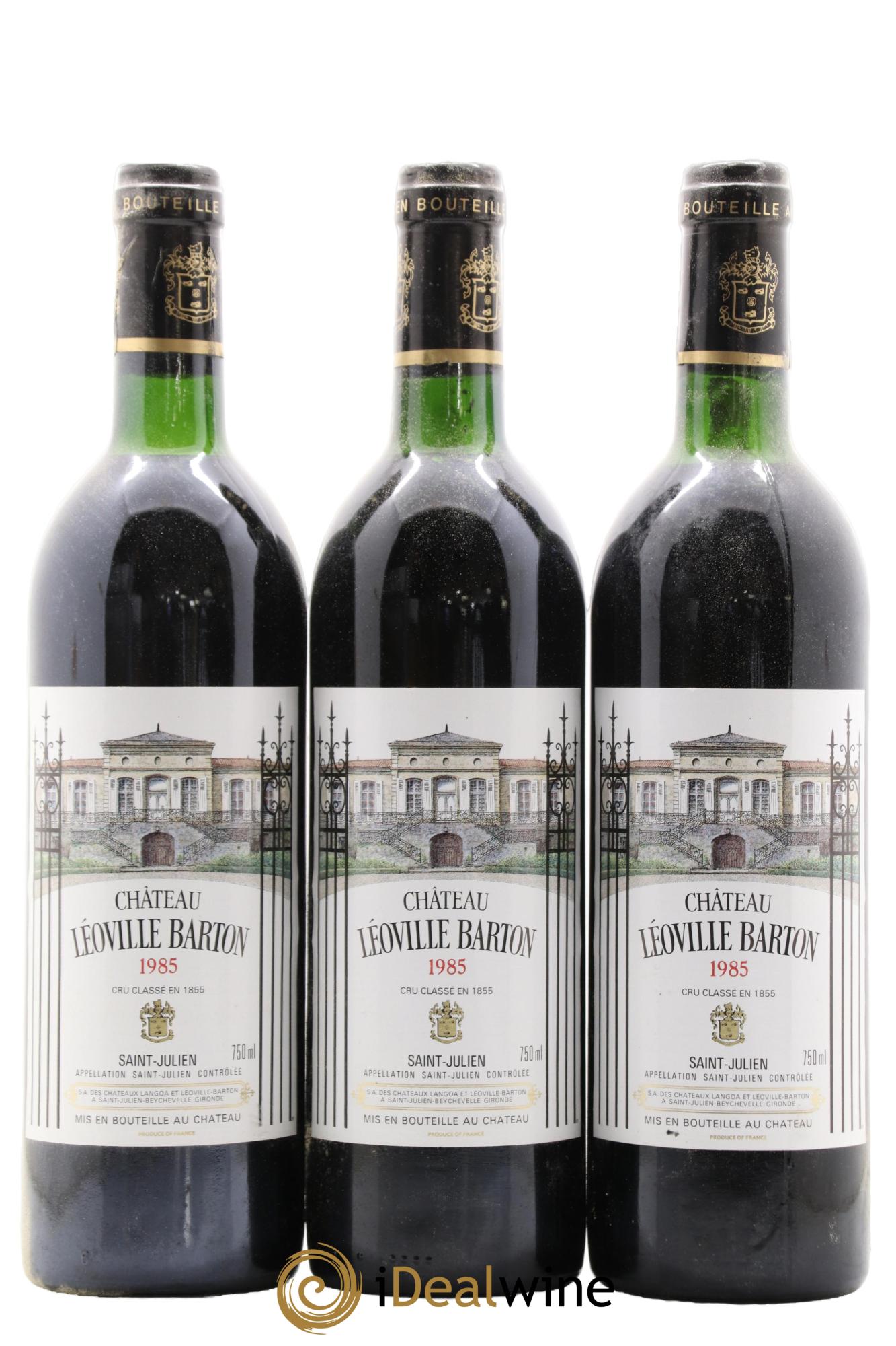 Château Léoville Barton 2ème Grand Cru Classé 1985 - Lot of 12 bottles - 4