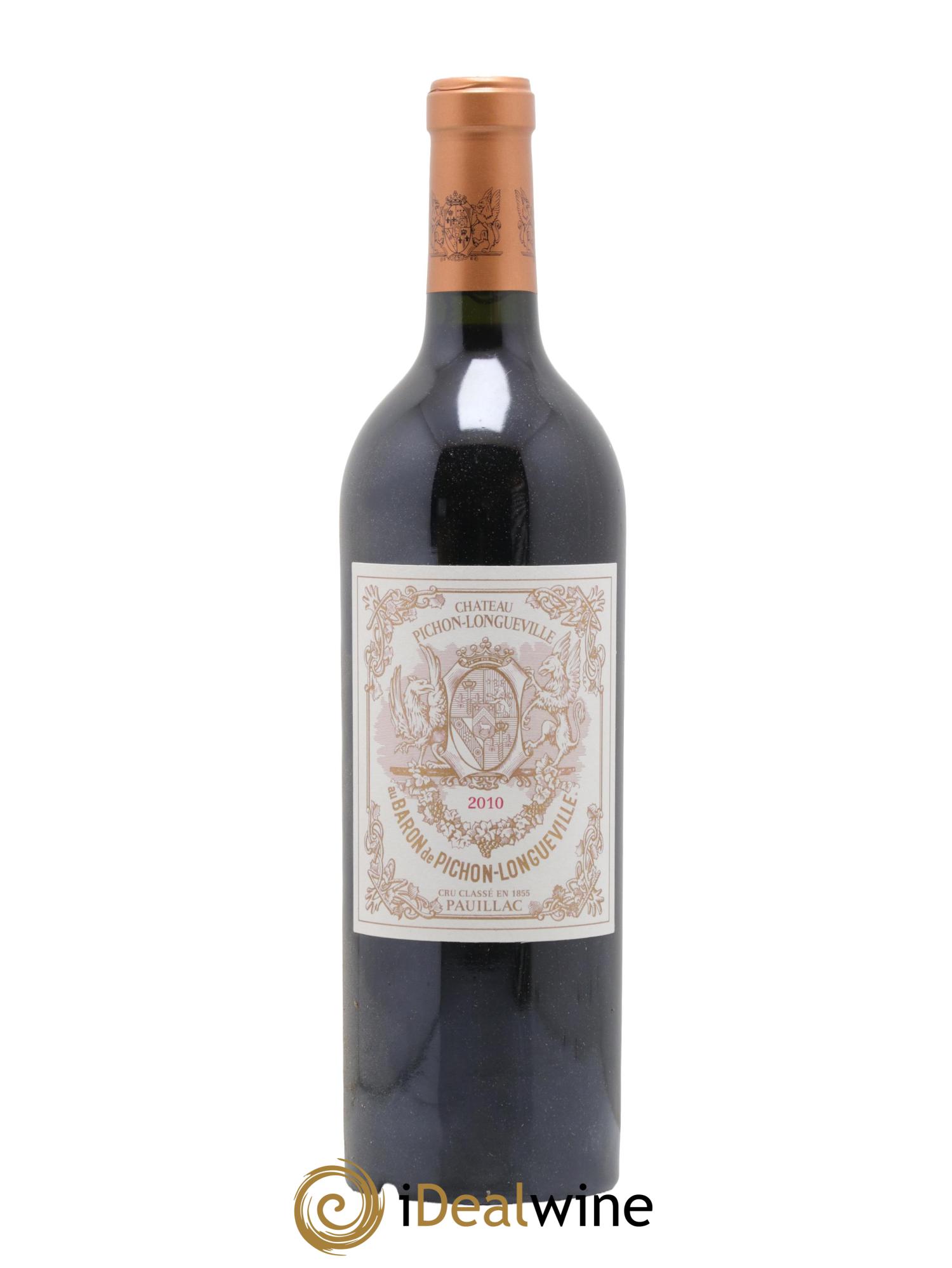 Pichon Longueville Baron 2ème Grand Cru Classé 2010 - Lot of 1 bottle - 0