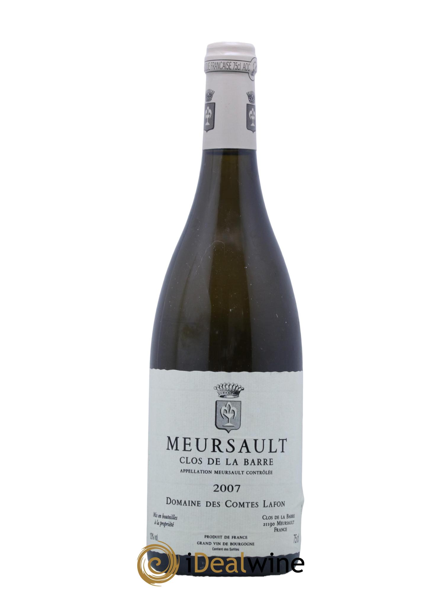 Meursault  - Clos de la Barre Comtes Lafon (Domaine des)