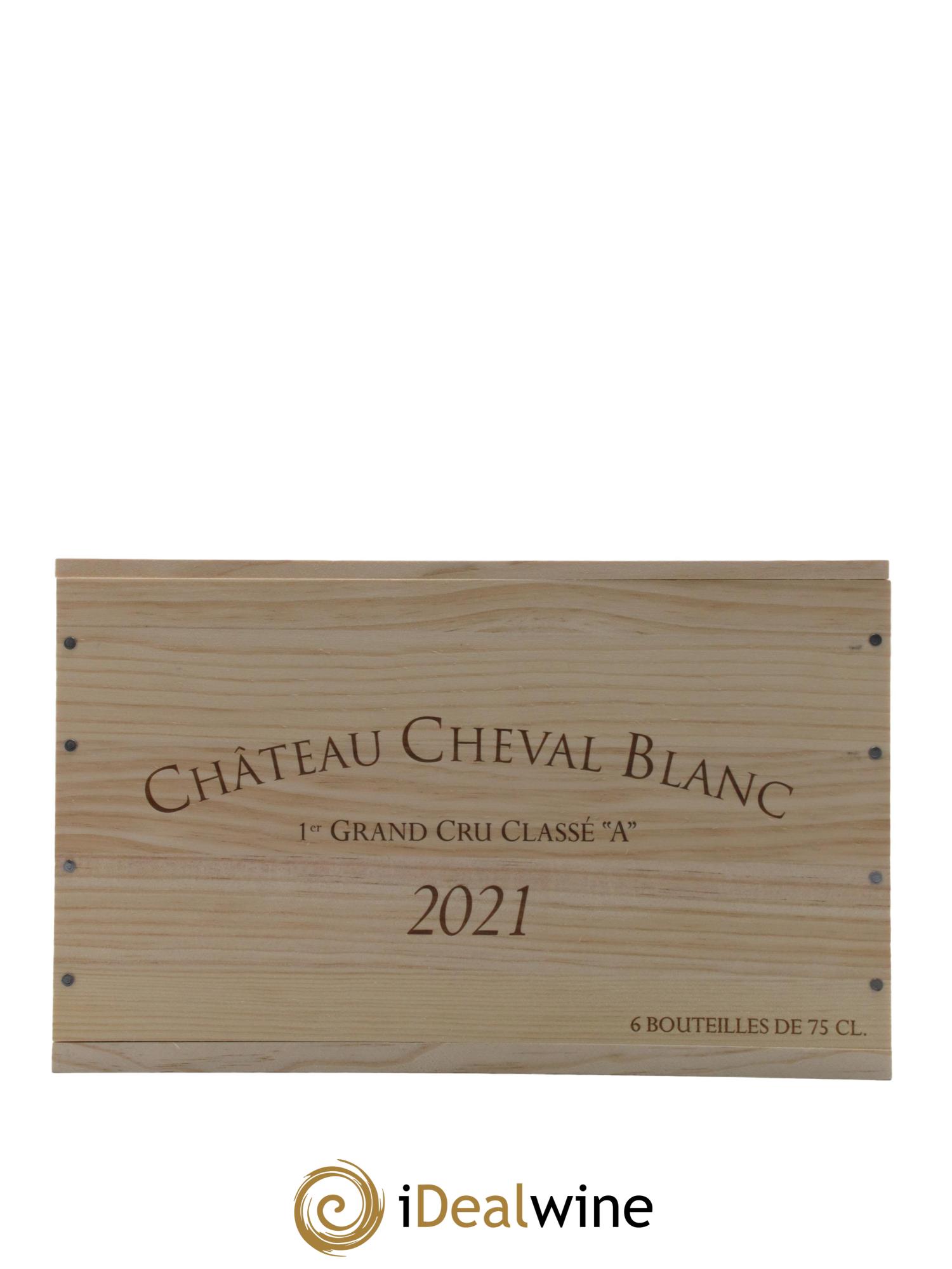 Château Cheval Blanc 1er Grand Cru Classé A 2021 - Posten von 6 Flaschen - 6