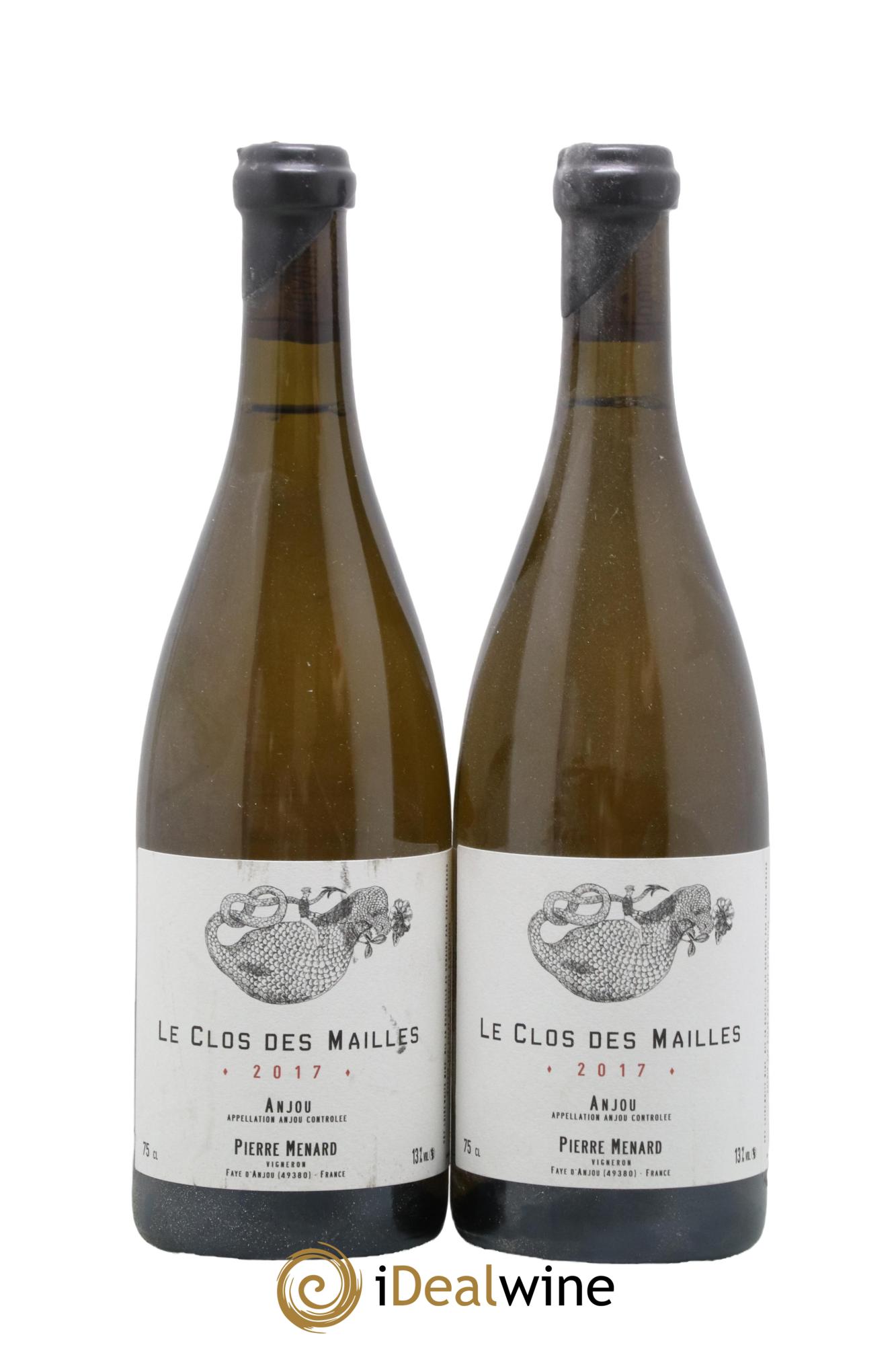 Anjou Le Clos des Mailles Pierre Ménard 2017 - Posten von 2 Flaschen - 0