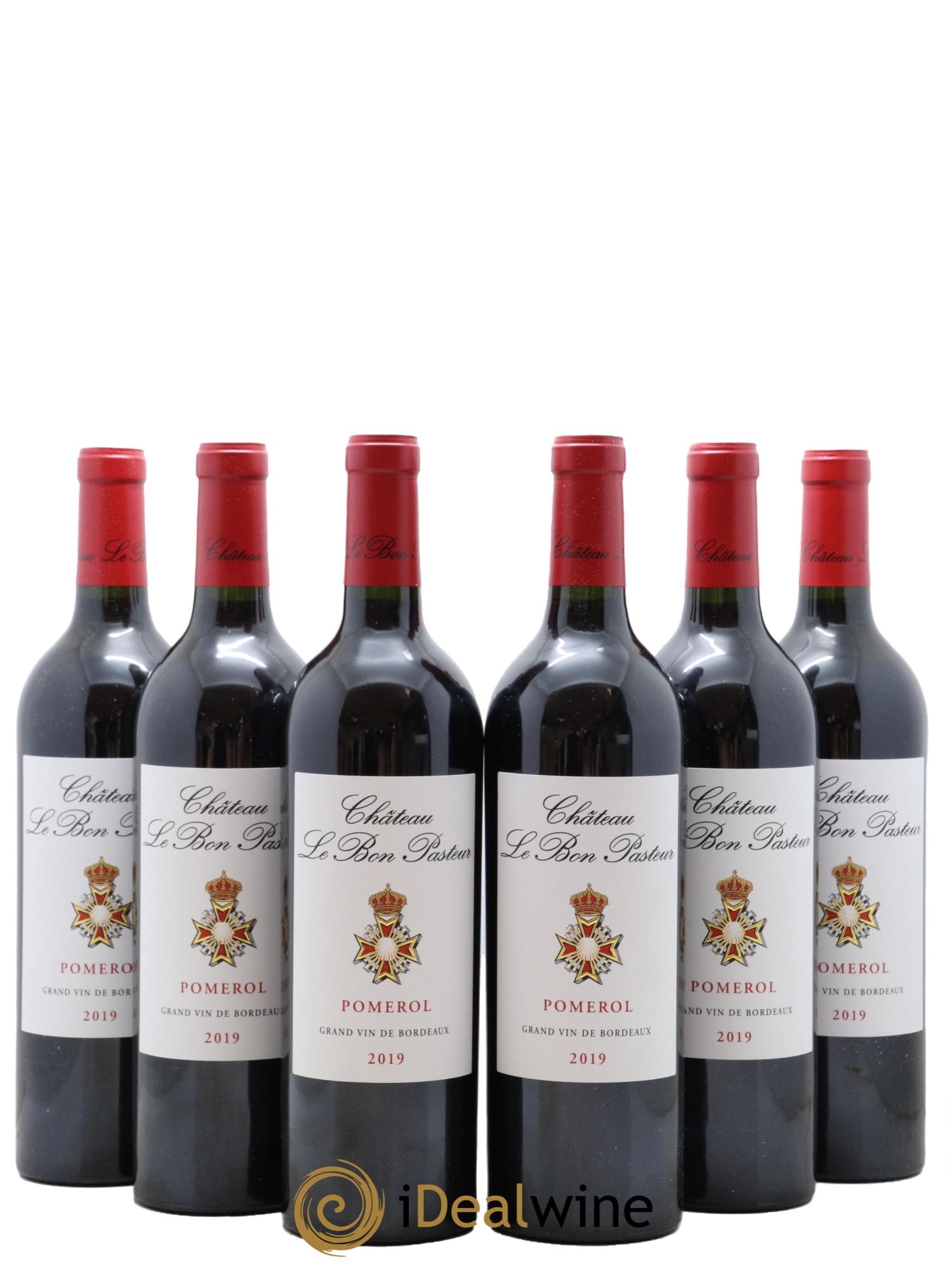 Château le Bon Pasteur  2019 - Lot of 6 bottles - 0