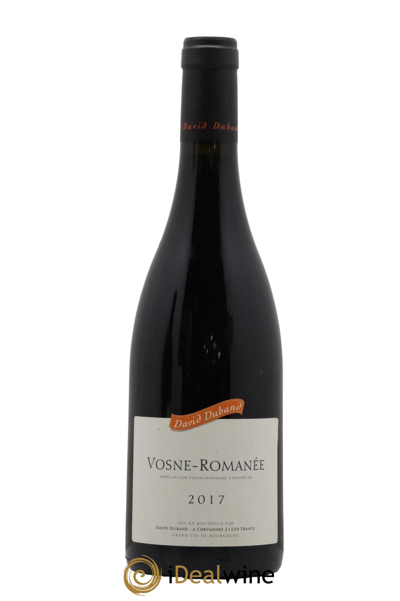 Vosne-Romanée David Duband (Domaine) 2017 - Lot de 1 bouteille - 0