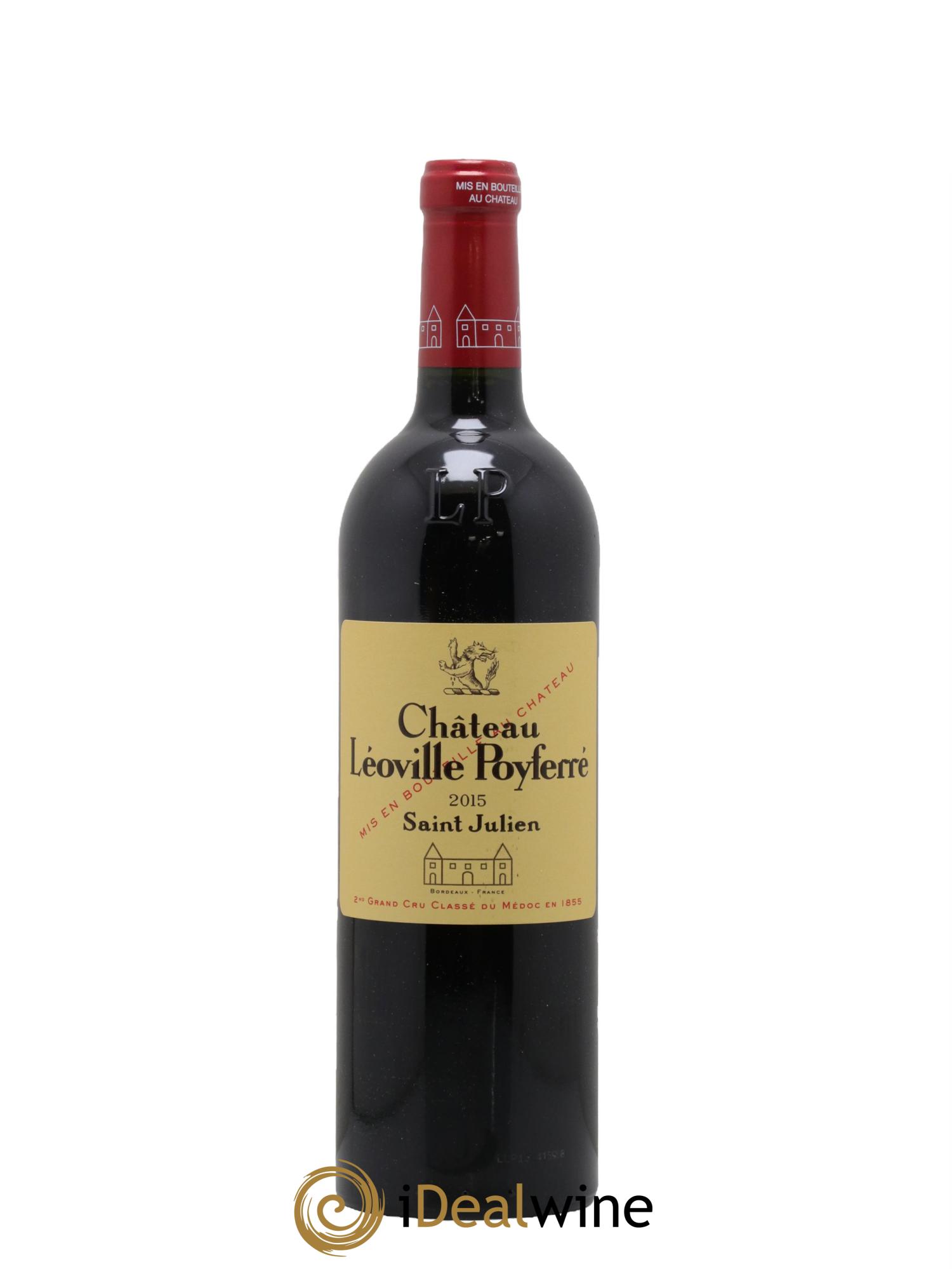 Château Léoville Poyferré 2ème Grand Cru Classé 2015 - Lot de 1 bouteille - 0