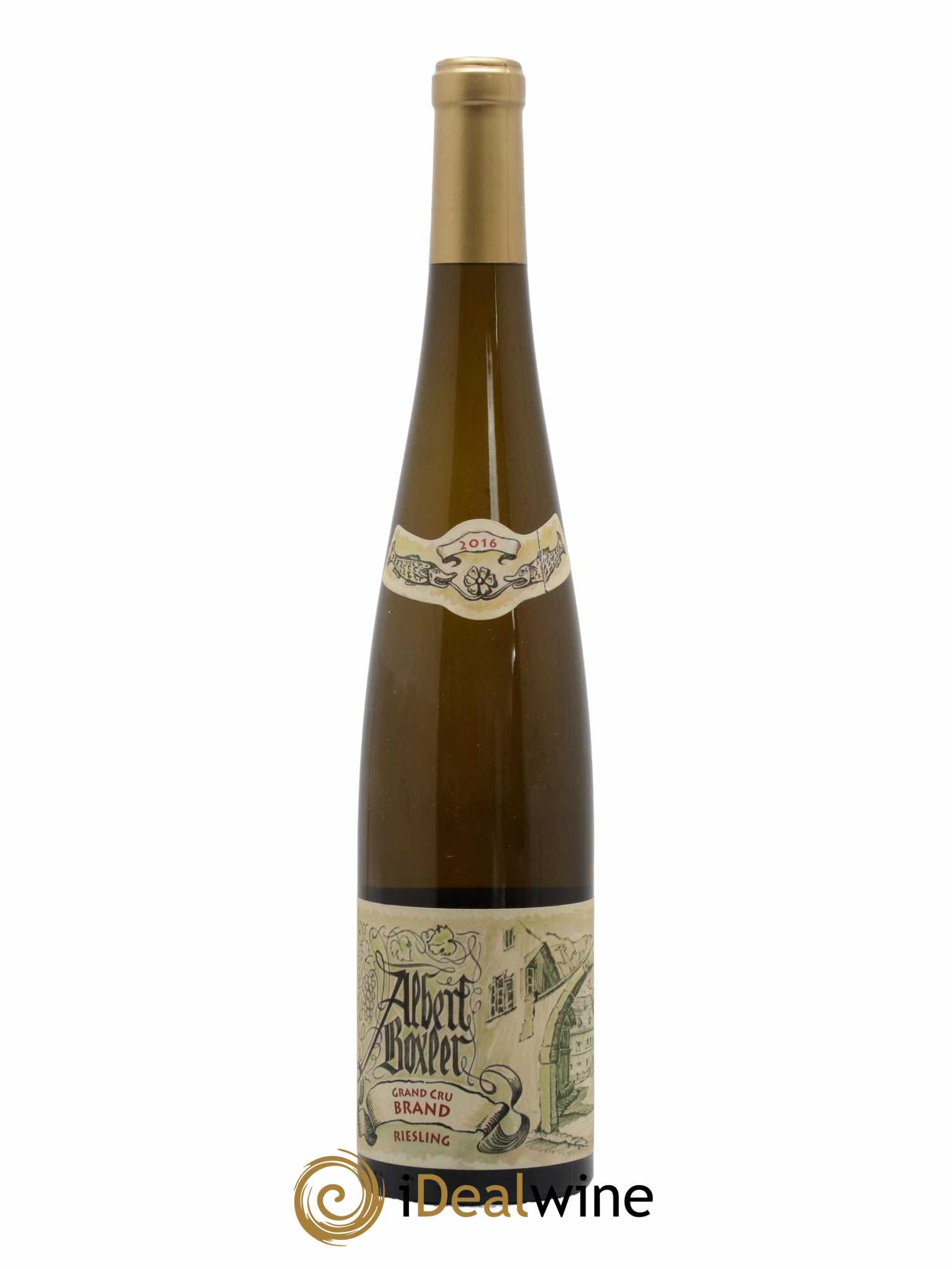 Alsace Riesling Grand Cru Brand K Albert Boxler 2016 - Posten von 1 Flasche - 0