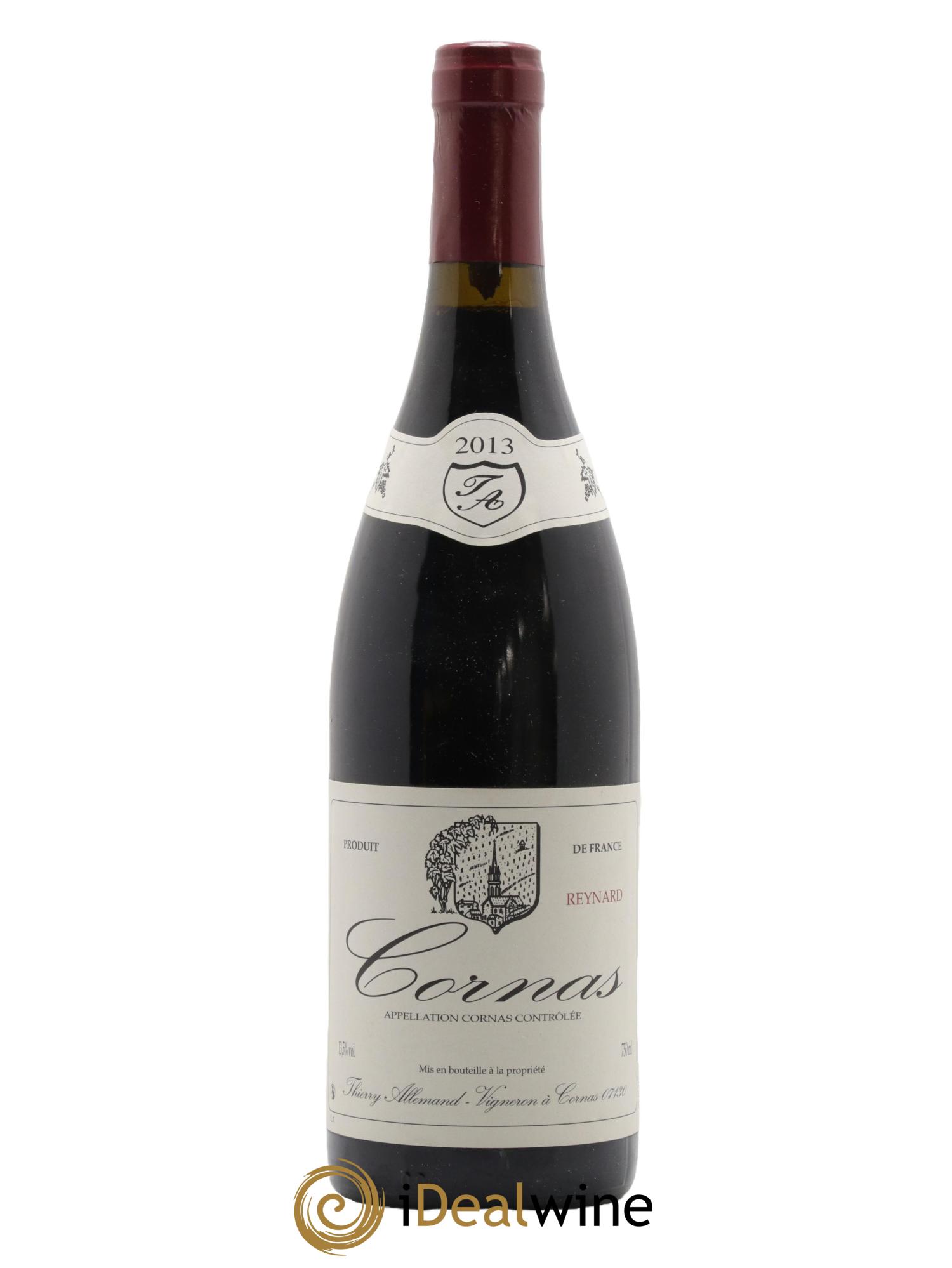 Cornas Reynard Thierry Allemand 2013 - Lot of 1 bottle - 0