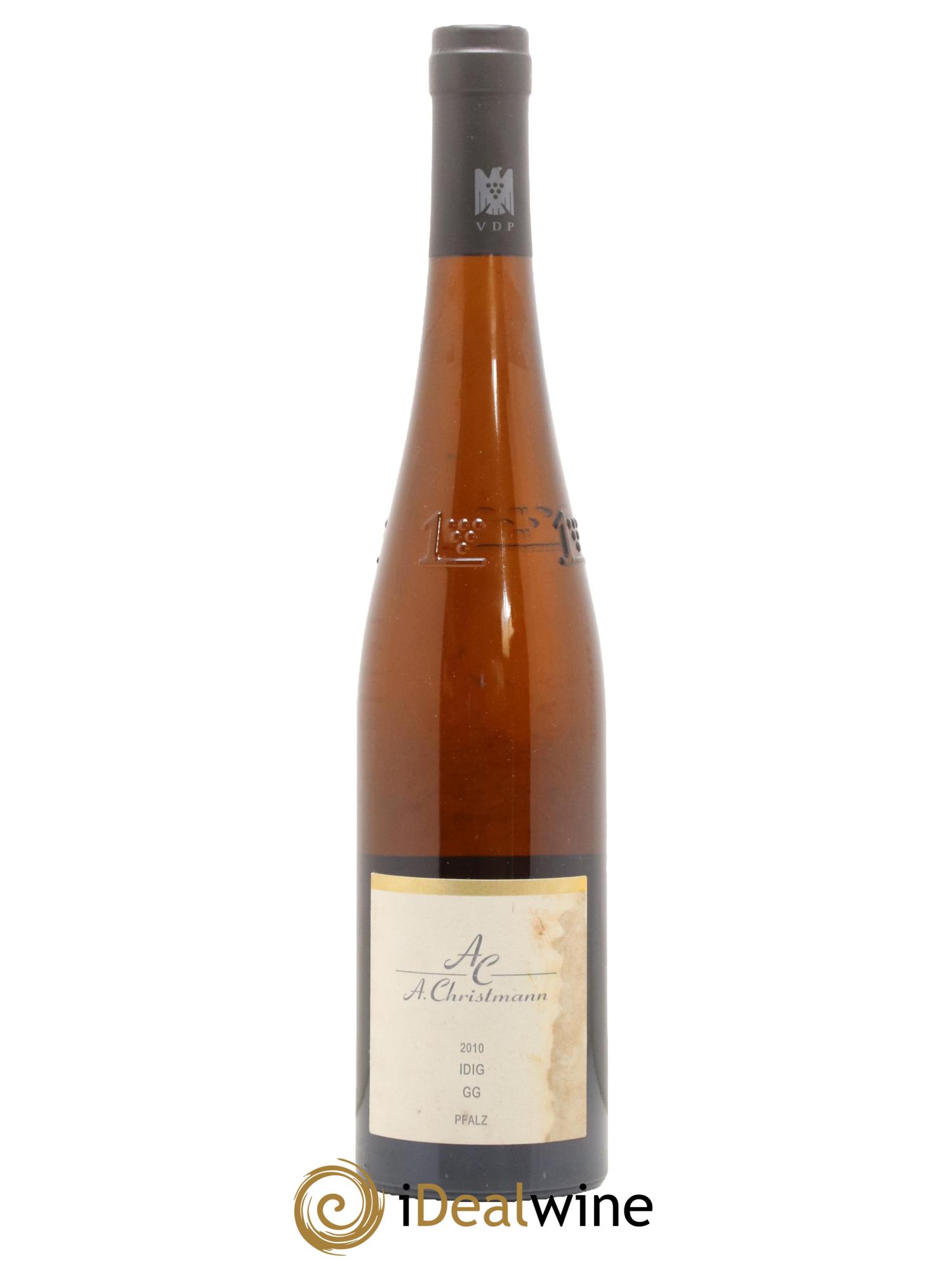 Allemagne Pfalz Idig Riesling Grosses Gewachs Christmann Konigsbacher 2010 - Posten von 1 Flasche - 0