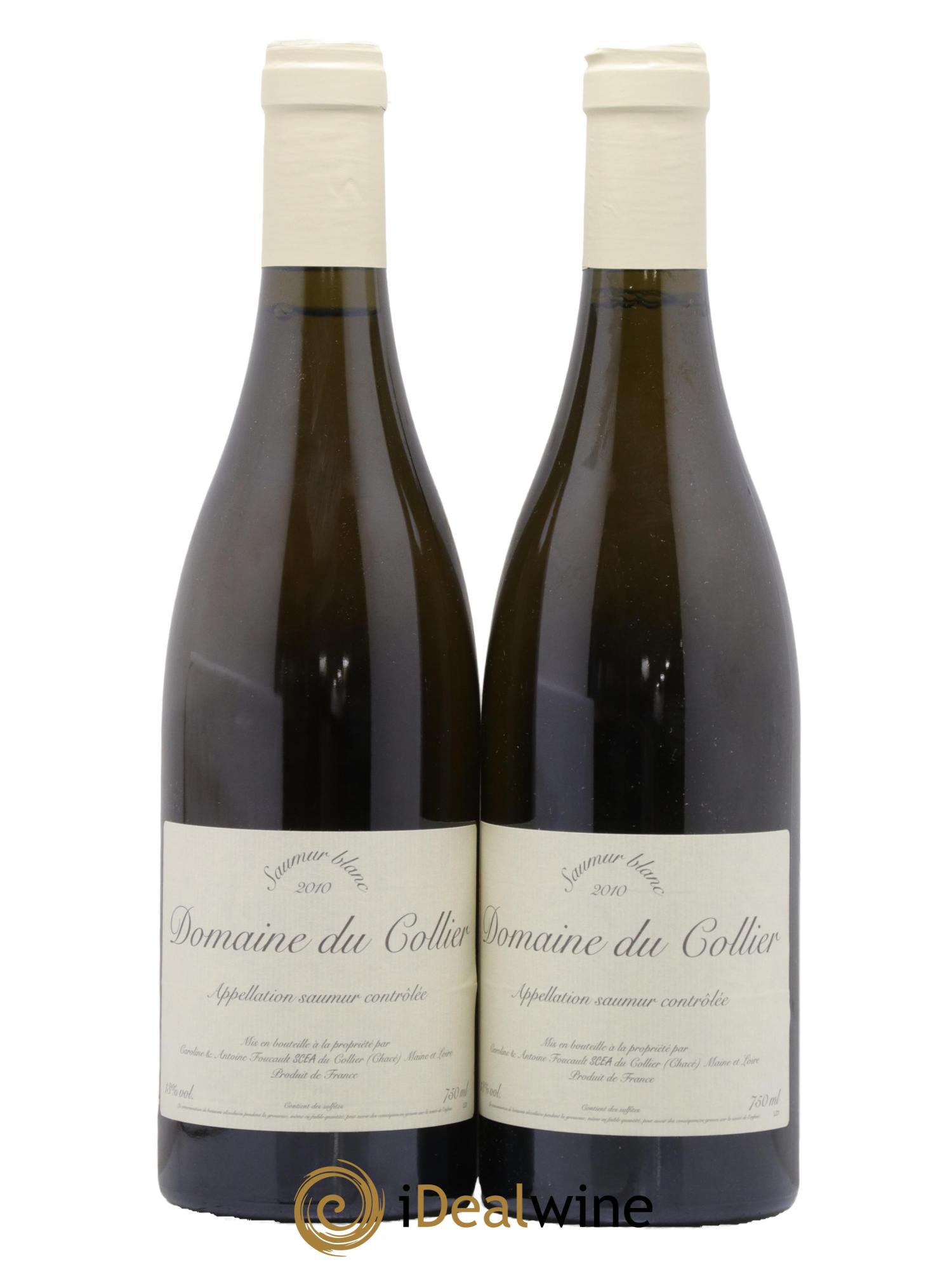 Saumur Domaine du Collier 2010 - Lot de 2 bouteilles - 0