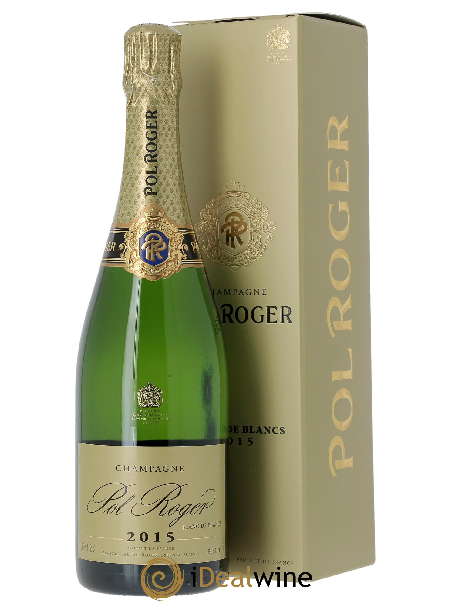 Blanc de blancs Brut Pol Roger  2015 - Lotto di 1 bottiglia - 0