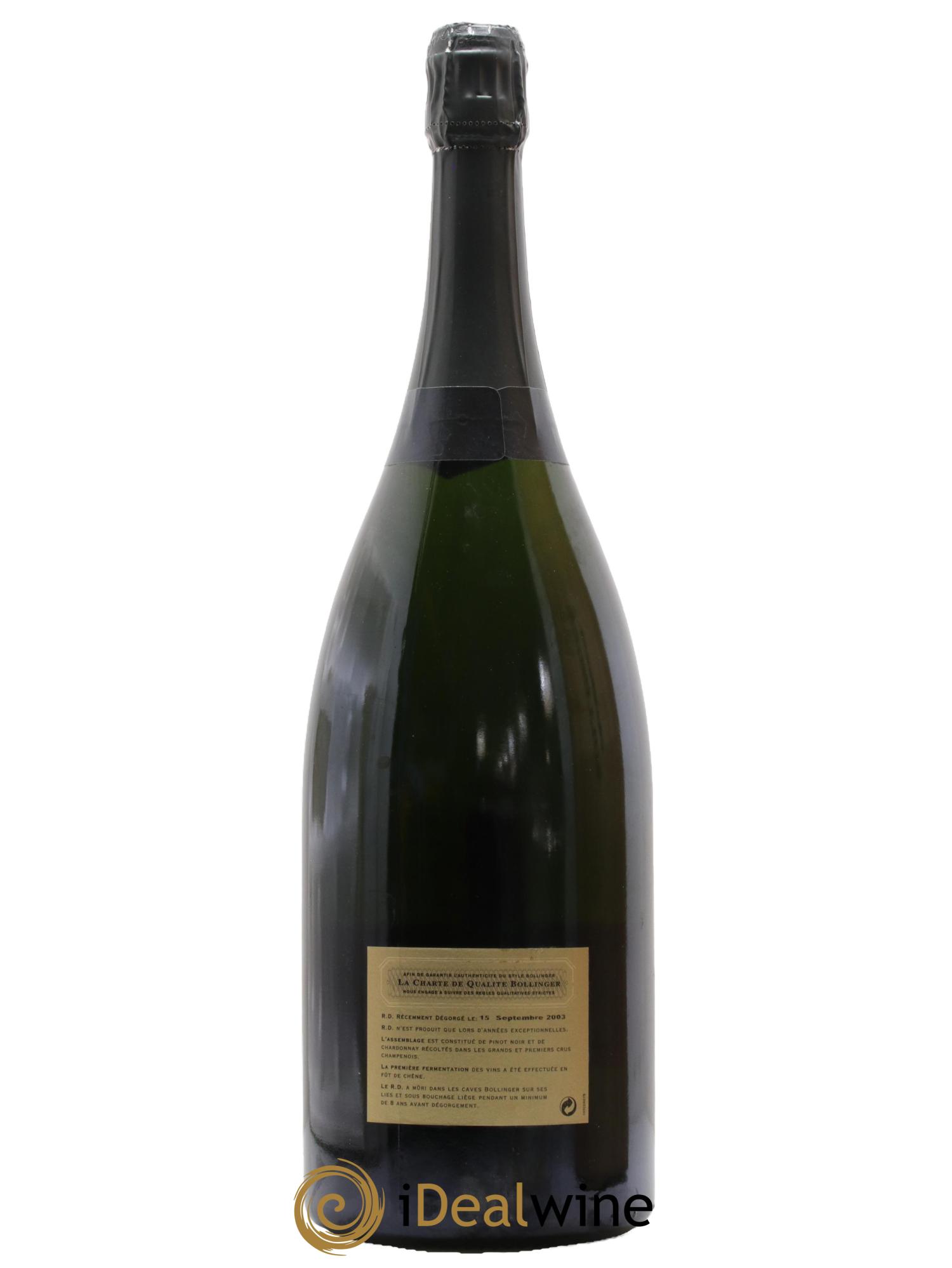 R.D. Extra Brut Bollinger 1988 - Lot of 1 magnum - 1