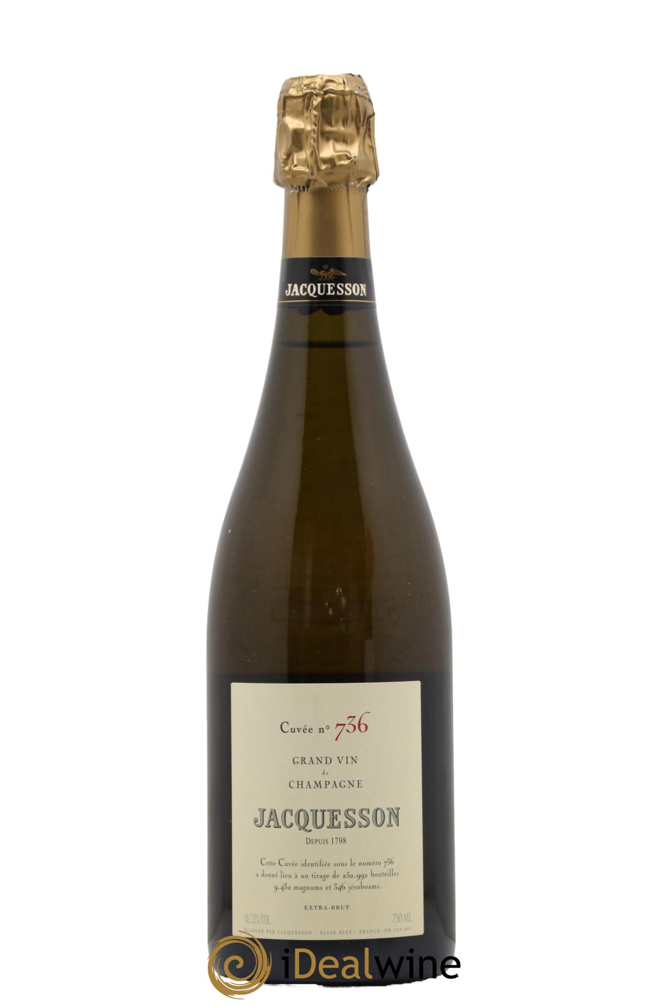 Cuvée 736 Jacquesson - Lot de 1 bouteille - 0