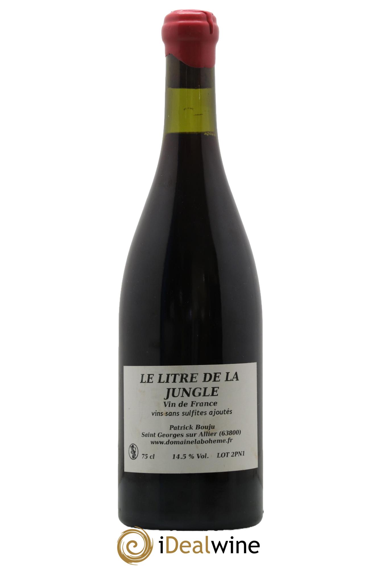 Vin de France Le Litre de la Jungle Patrick Bouju - La Bohème  - Lotto di 1 bottiglia - 1