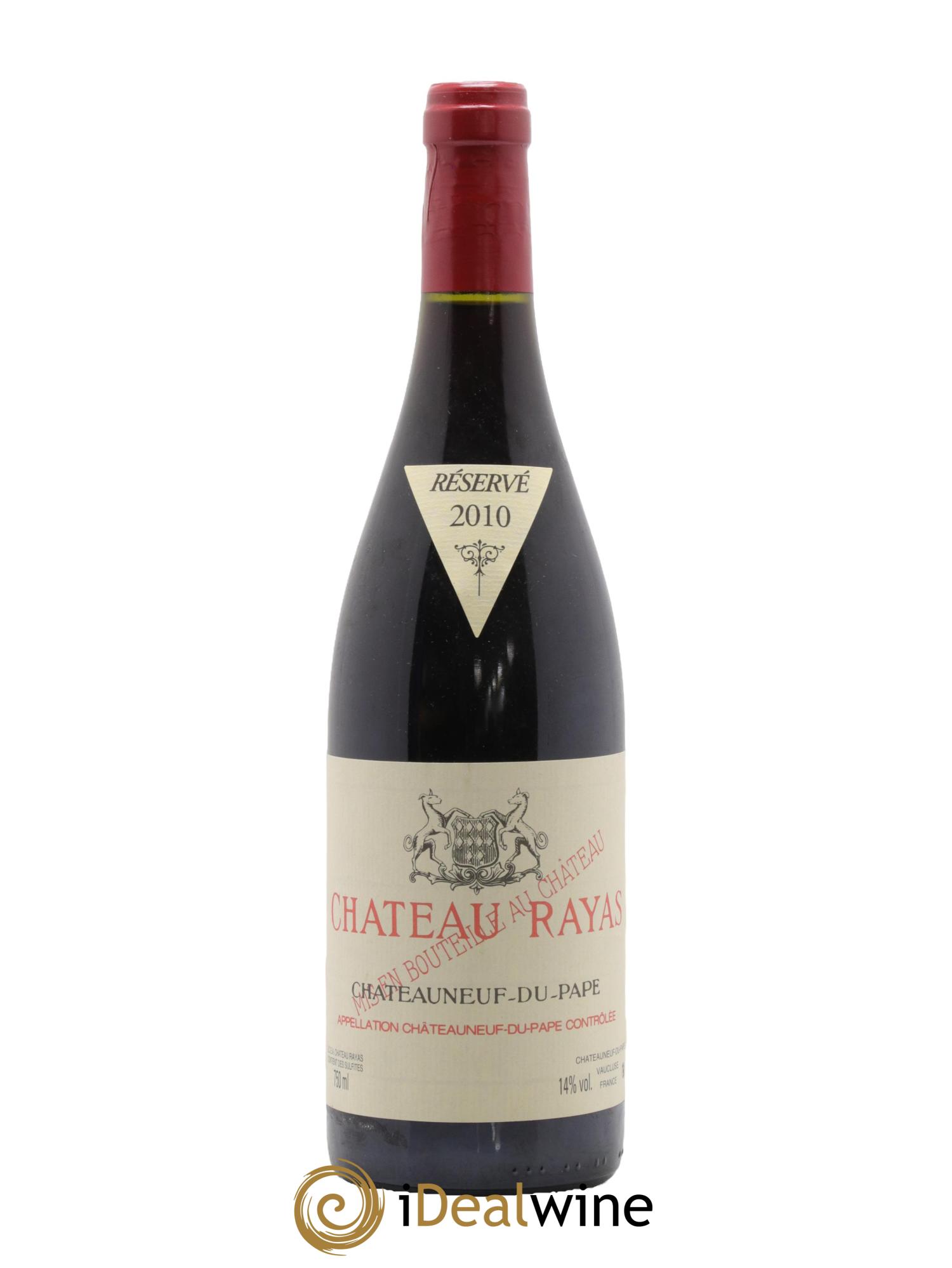 Châteauneuf-du-Pape Château Rayas Emmanuel Reynaud 2010 - Lot de 1 bouteille - 0