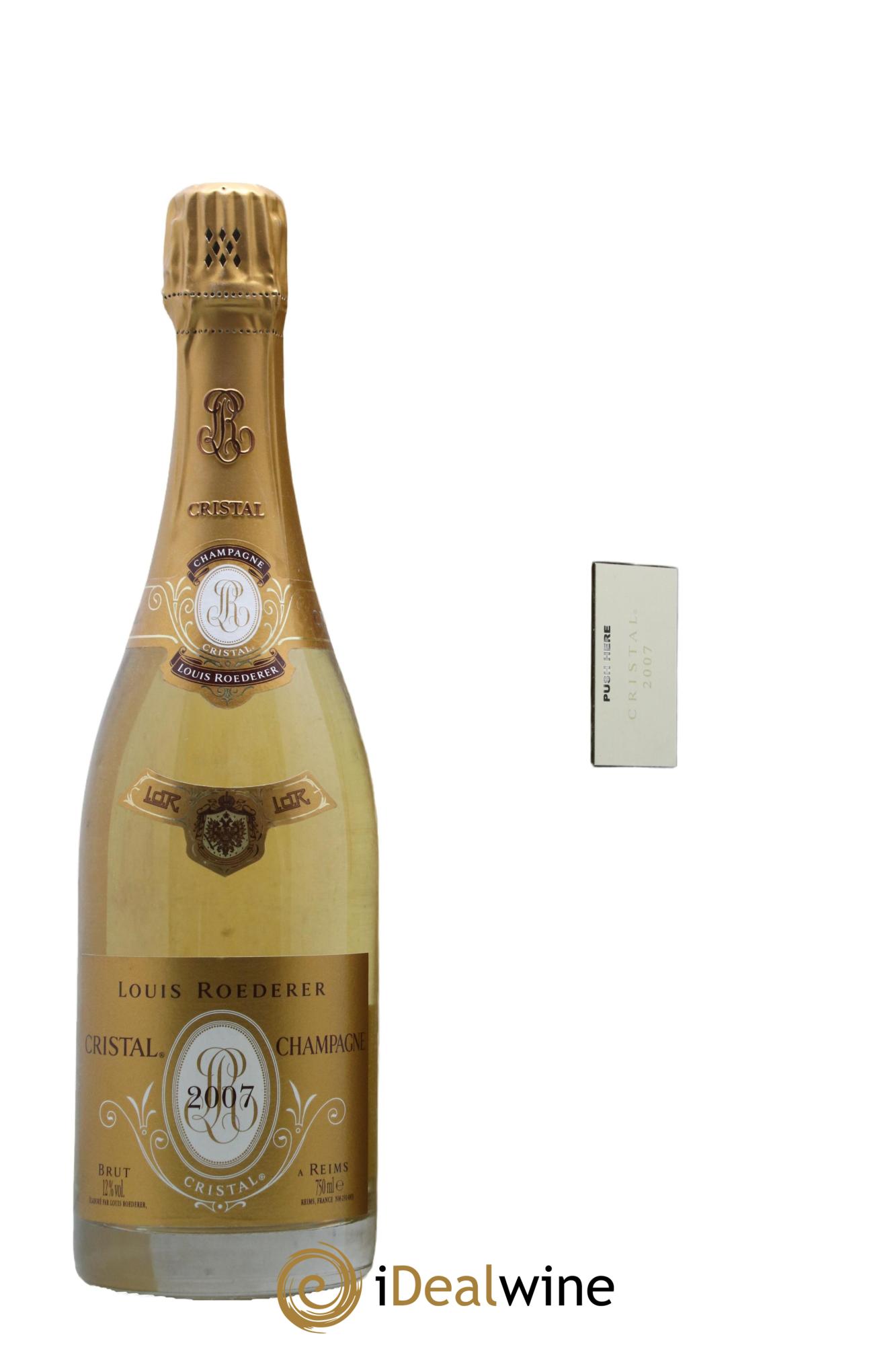 Cristal Louis Roederer 2007 - Lot of 1 bottle - 0