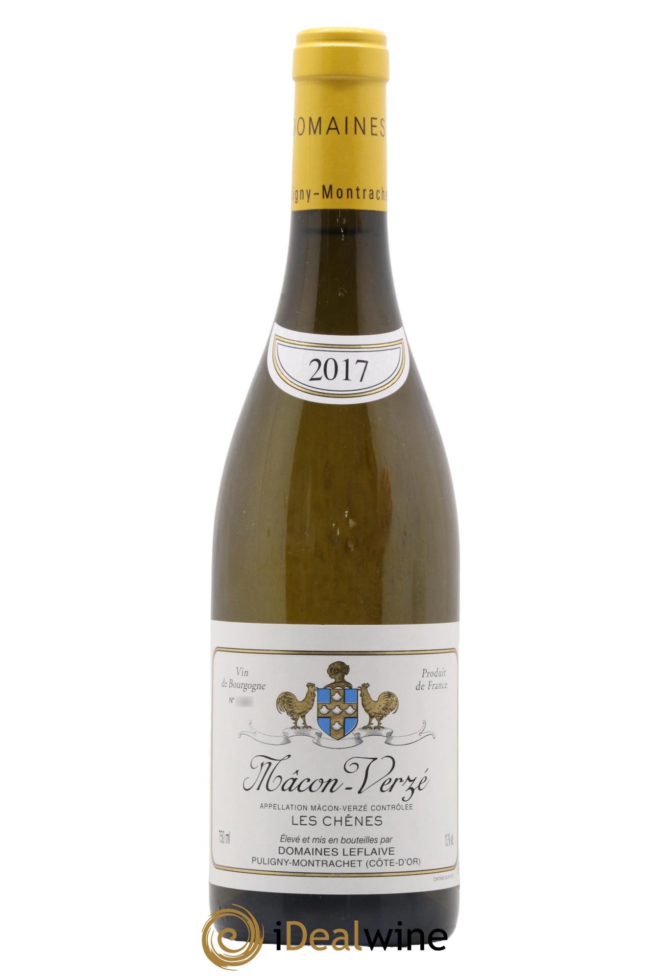 Mâcon-Verzé Les Chênes Leflaive (Domaine) 2017 - Lotto di 1 bottiglia - 0