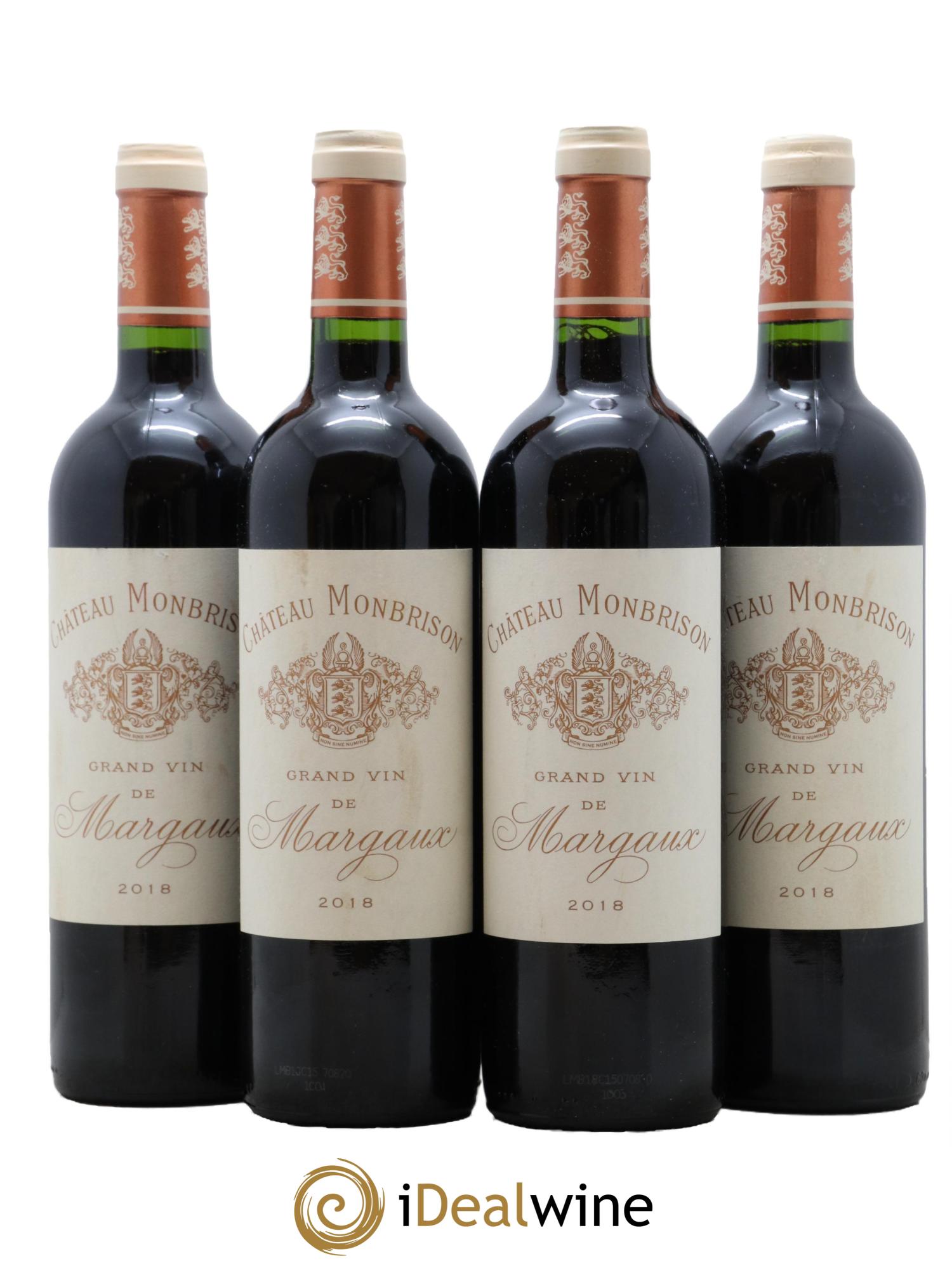 Château Monbrison 2018 - Lot de 4 bouteilles - 0