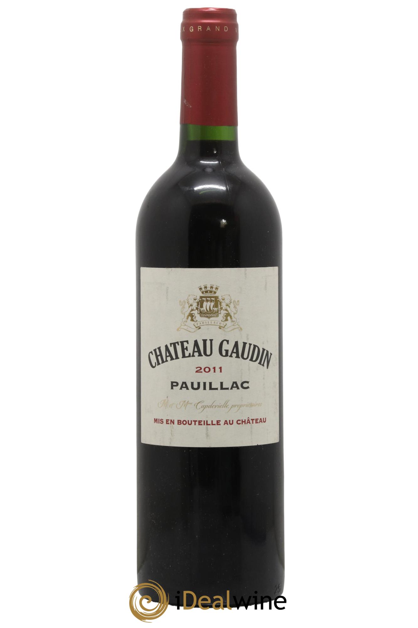 Château Gaudin  2011 - Lotto di 1 bottiglia - 0