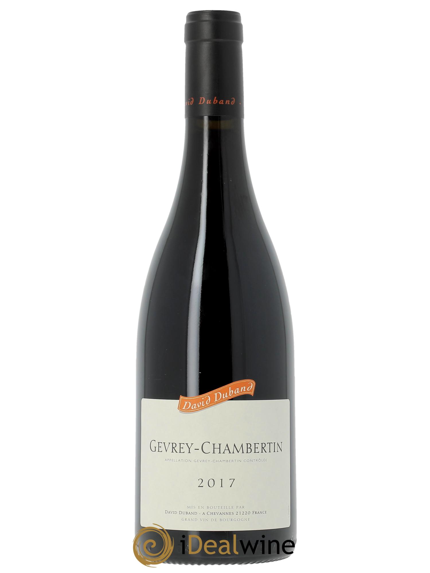 Gevrey-Chambertin David Duband (Domaine)  2017 - Lot de 1 bouteille - 0