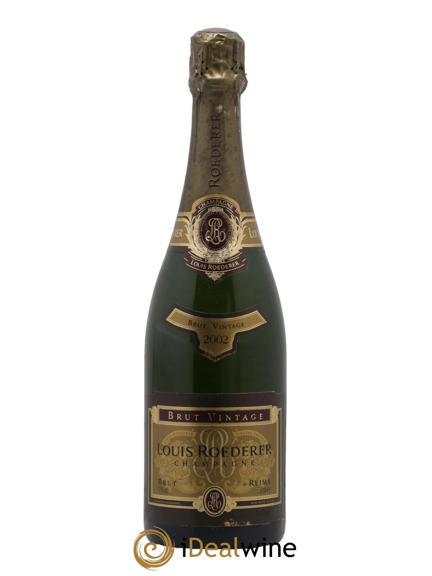 Millésimé Brut Louis Roederer  2002 - Lot de 1 bouteille - 0