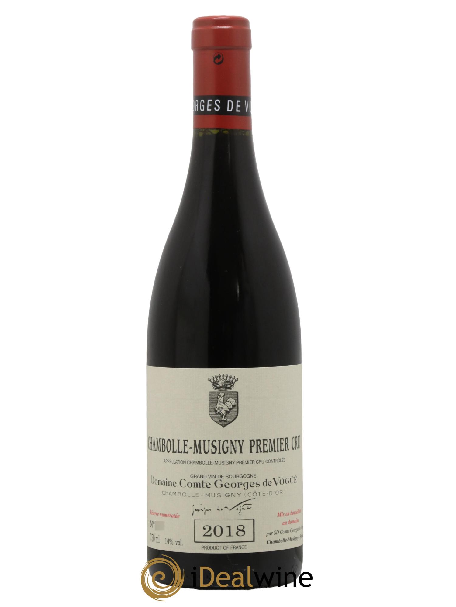 Chambolle-Musigny 1er Cru Comte Georges de Vogüé 2018 - Lot de 1 bouteille - 0