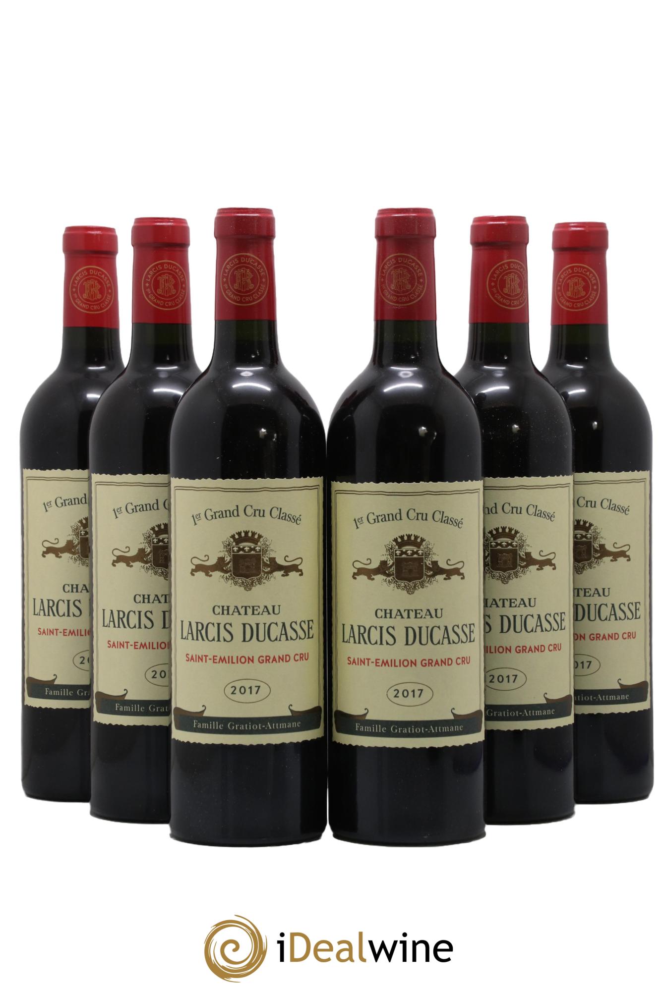 Château Larcis Ducasse 1er Grand Cru Classé B  2017 - Lot de 6 bouteilles - 0