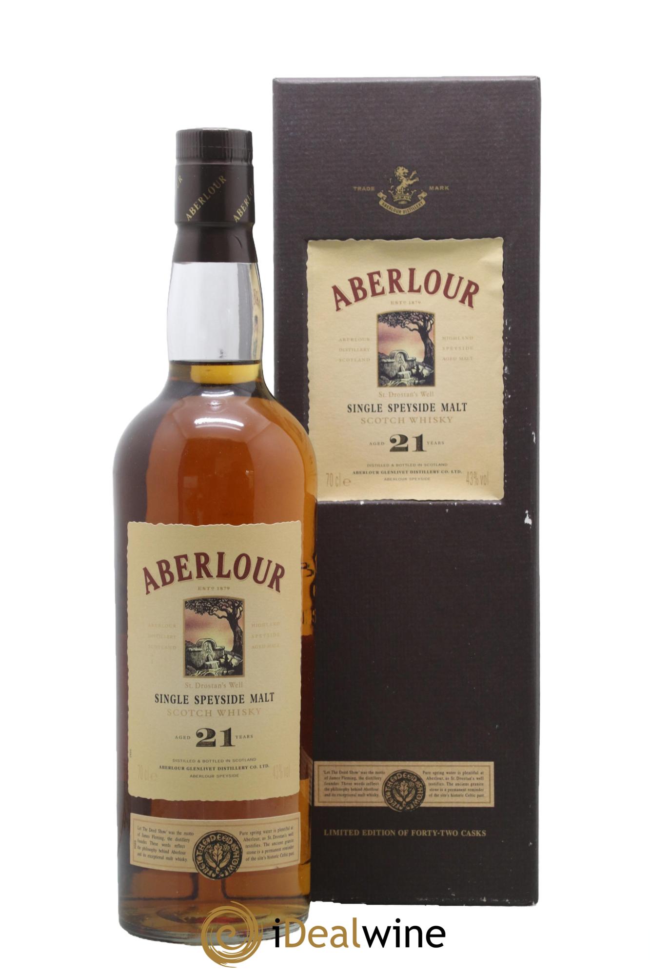 Whisky Aberlour Ltd Ed Single Speyside - Lot de 1 bouteille - 0