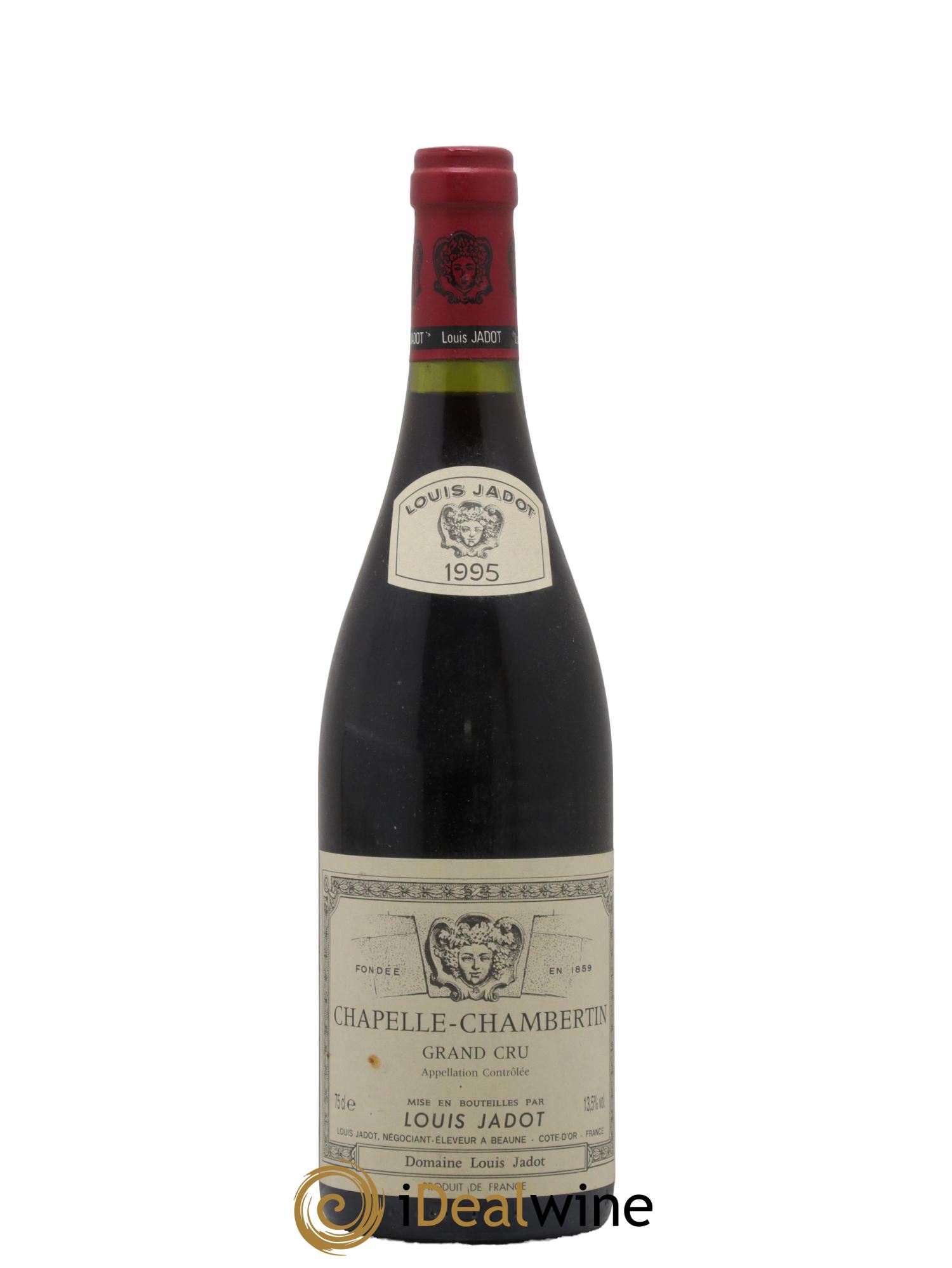 Chapelle-Chambertin Grand Cru Maison Louis Jadot 1995 - Lot of 1 bottle - 0