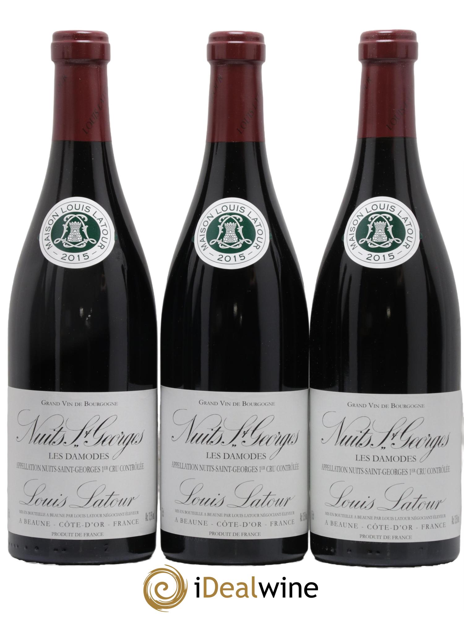 Nuits Saint-Georges 1er Cru Les Damodes Maison Louis Latour 2015 - Posten von 12 Flaschen - 3