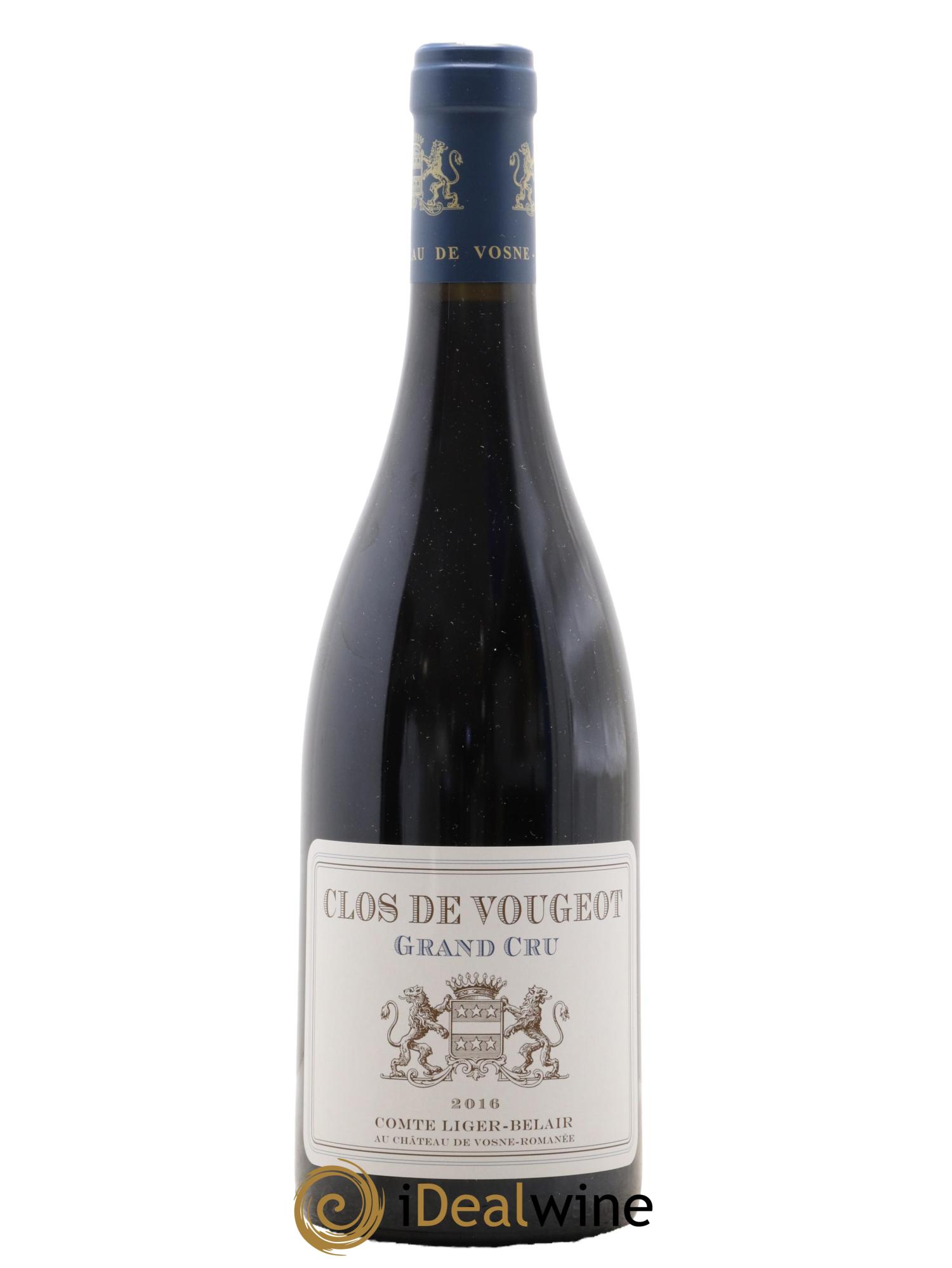 Clos de Vougeot Grand Cru Comte Liger-Belair (Domaine du)  2016 - Posten von 1 Flasche - 0