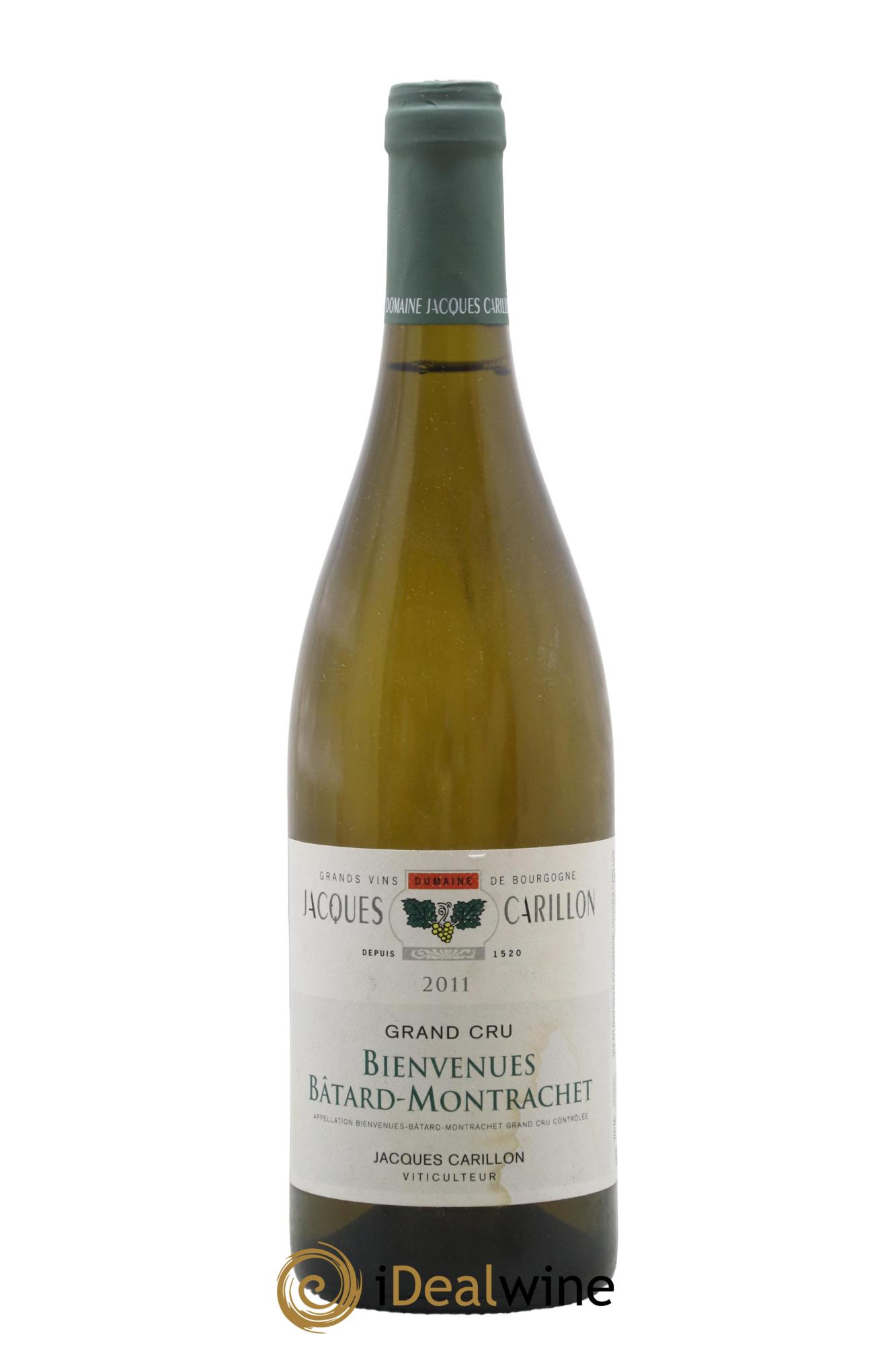 Bienvenues-Bâtard-Montrachet Grand Cru Jacques Carillon (Domaine) 2011 - Posten von 1 Flasche - 0