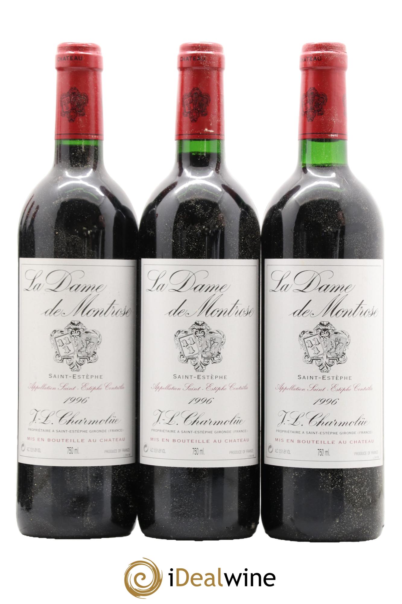 La Dame de Montrose Second Vin 1996 - Posten von 12 Flaschen - 3