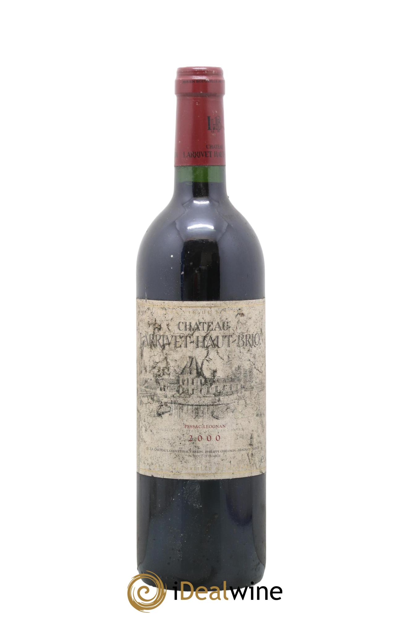 Château Larrivet Haut-Brion 2000 - Posten von 1 Flasche - 0