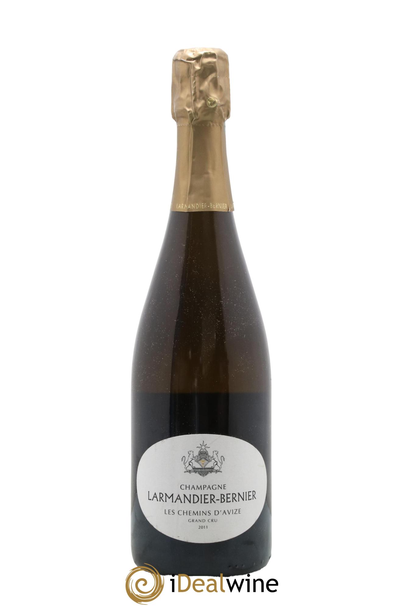 Les Chemins d'Avize Grand Cru Extra-Brut Larmandier-Bernier 2011 - Posten von 1 Flasche - 0