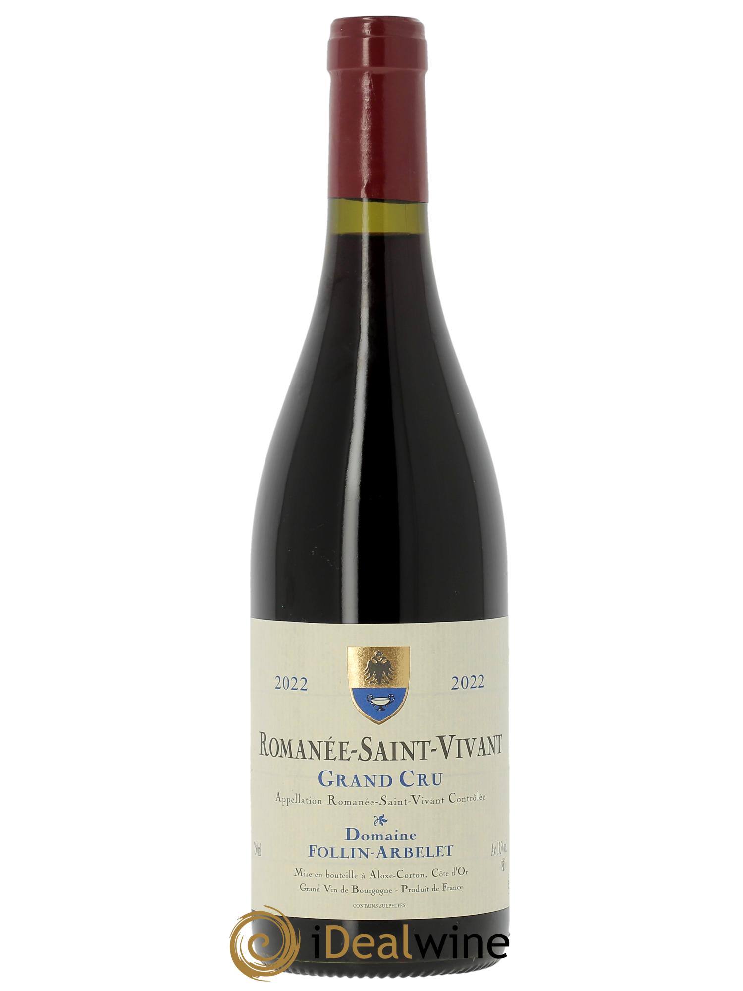 Romanée-Saint-Vivant Grand Cru Follin-Arbelet (Domaine)  2022 - Lot de 1 bouteille - 0