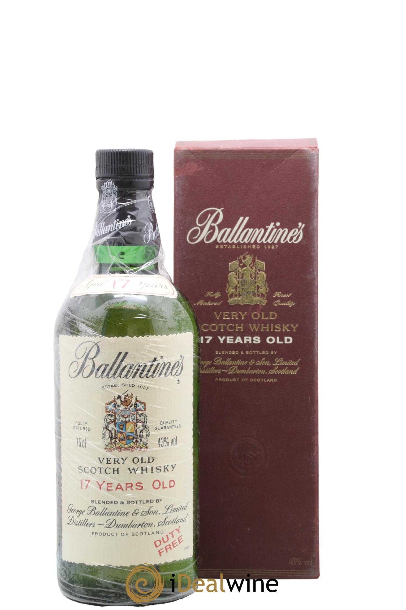 Ballantines 17 years Of. Very Old  - Lot de 1 bouteille - 0