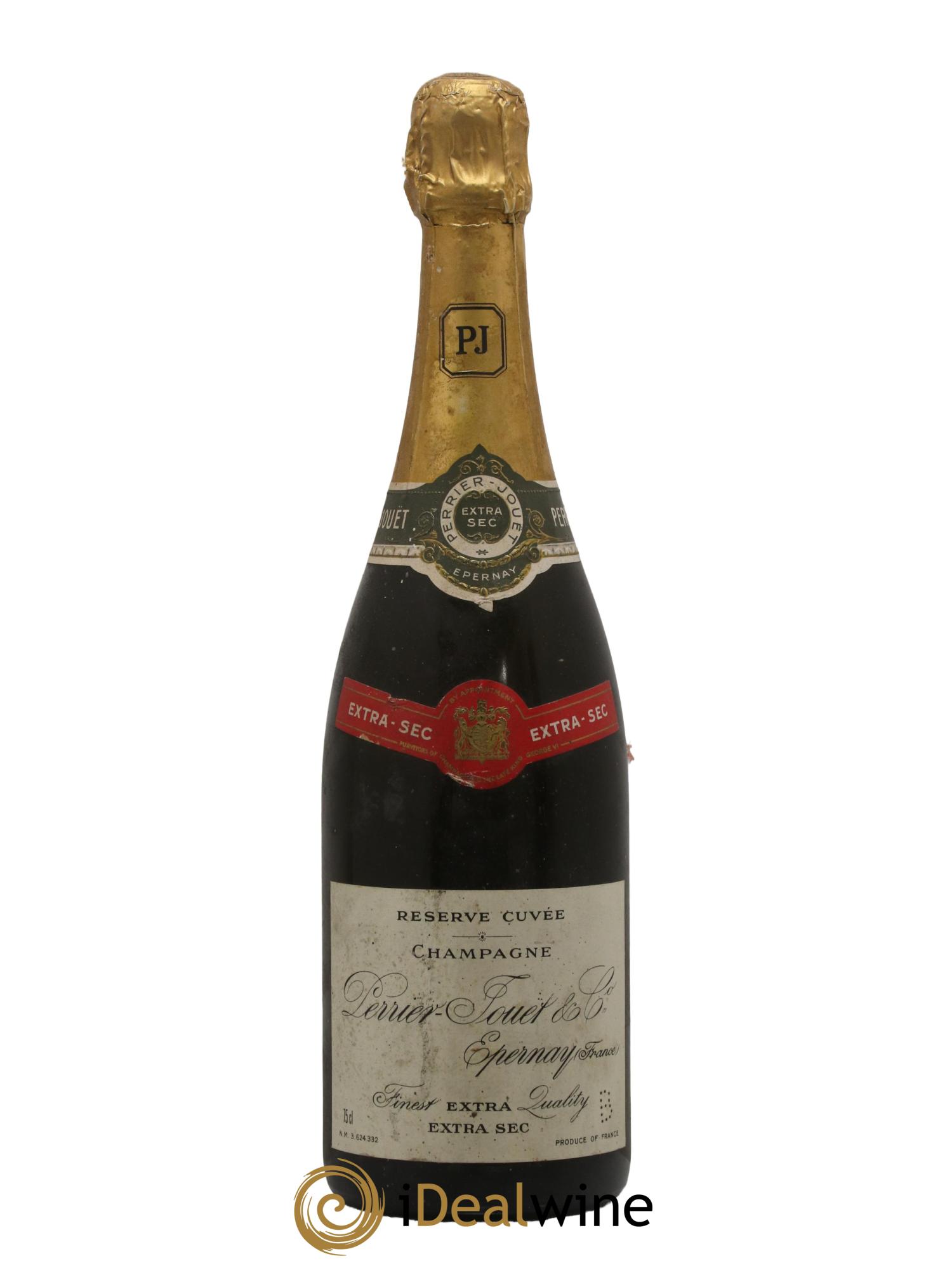 Champagne Extra Sec Cuvée Réserve Perrier-Jouet - Posten von 1 Flasche - 0