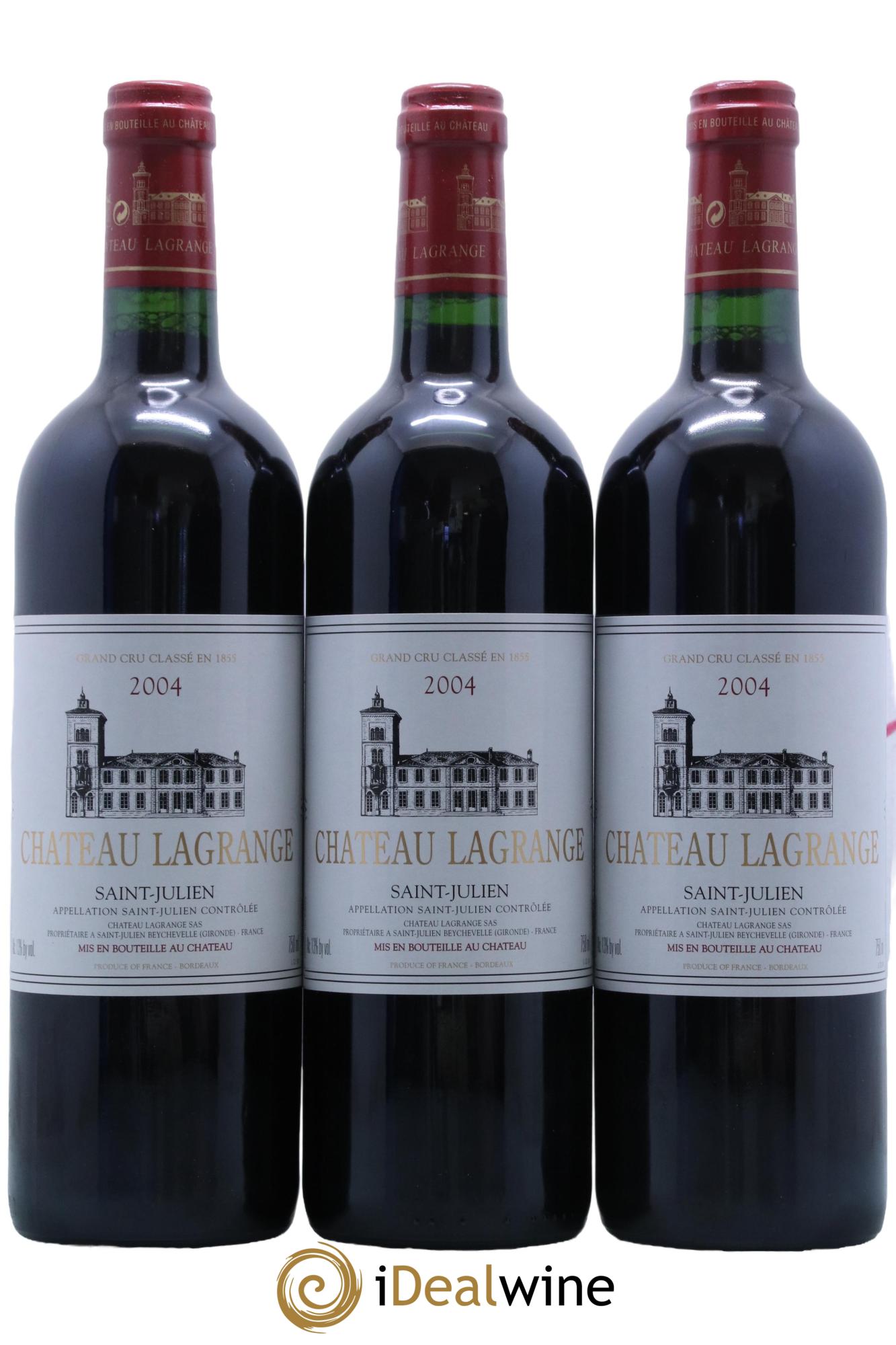 Château Lagrange 3ème Grand Cru Classé  2004 - Lot de 12 bouteilles - 3