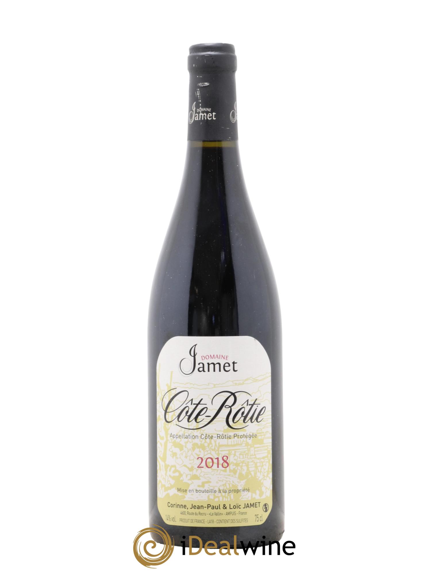 Côte-Rôtie Jamet (Domaine) 2018 - Lot of 1 bottle - 0