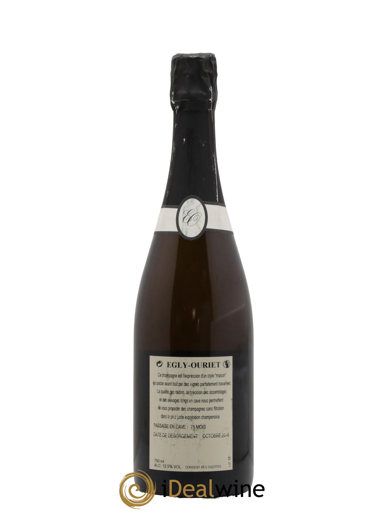 Blanc de Noirs Les Crayères Vieilles vignes Egly-Ouriet - Posten von 1 Flasche - 1